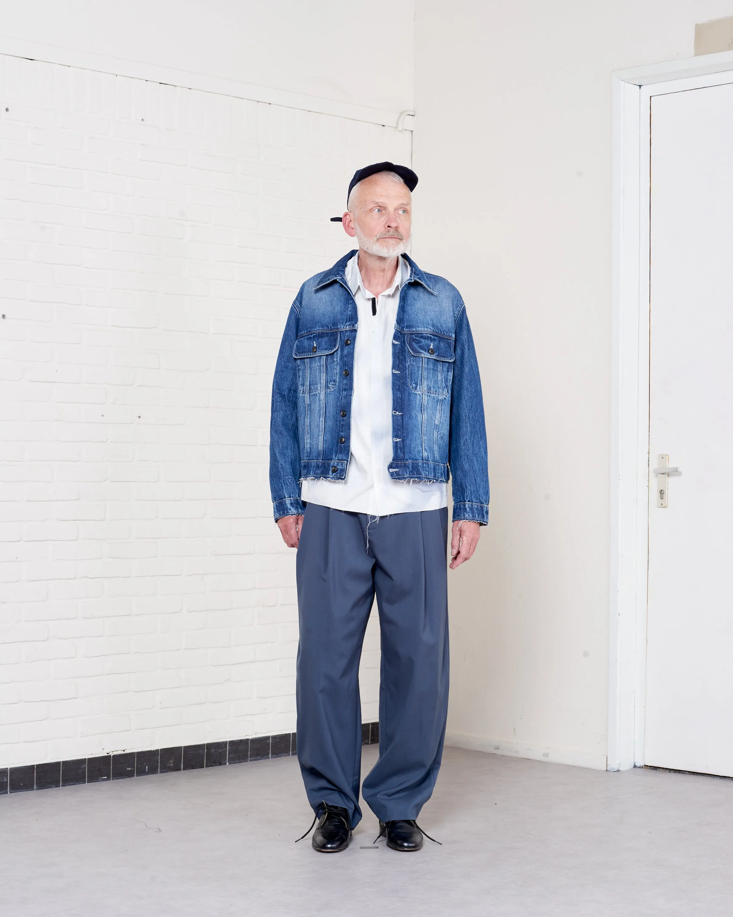 CF.21.15.01.03 TRUCKER DENIM JACKET vintage wash denim vintage wash sold by Camiel Fortgens product image thumbnail 4