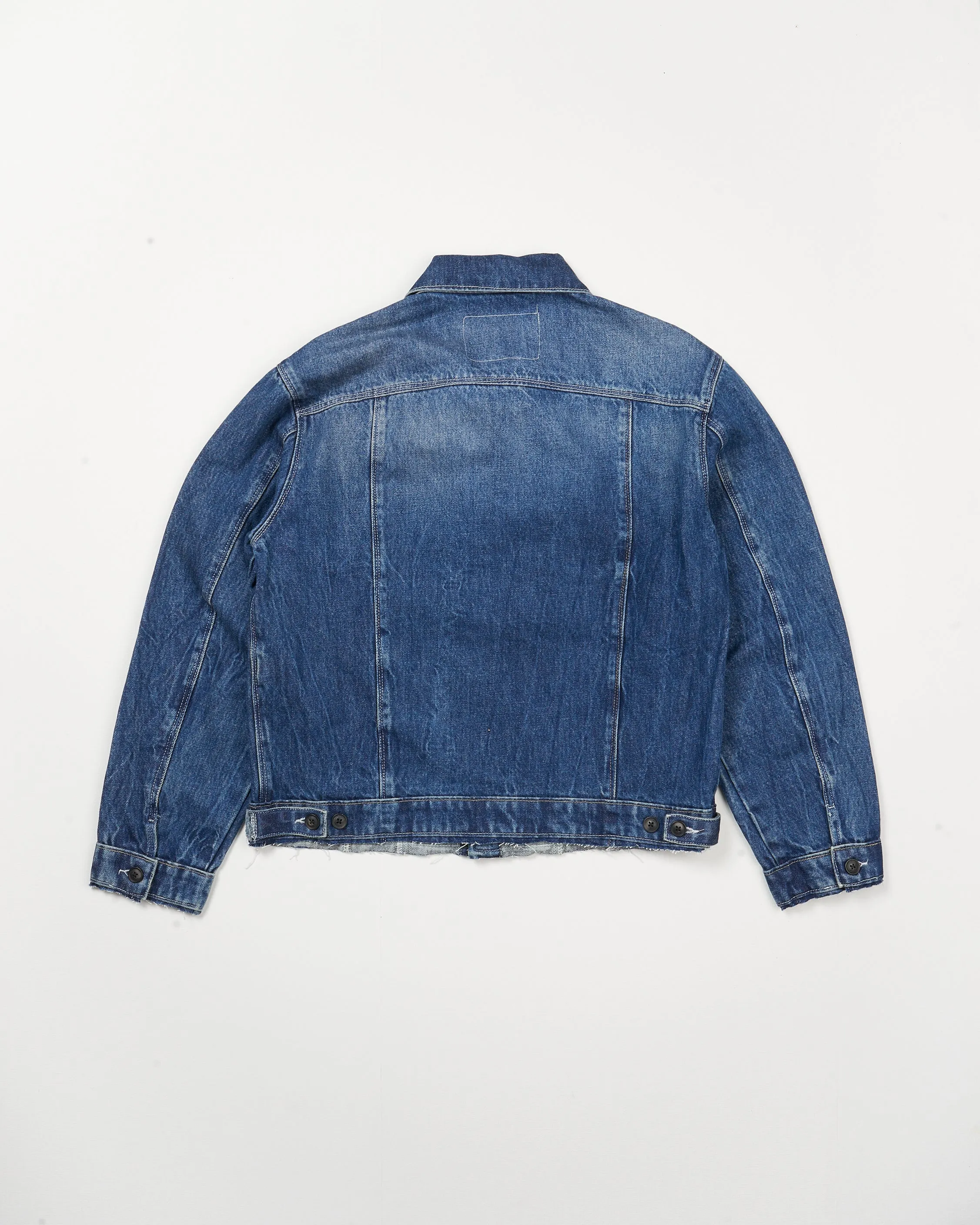 CF.21.15.01.03 TRUCKER DENIM JACKET vintage wash denim vintage wash sold by Camiel Fortgens product image thumbnail 3