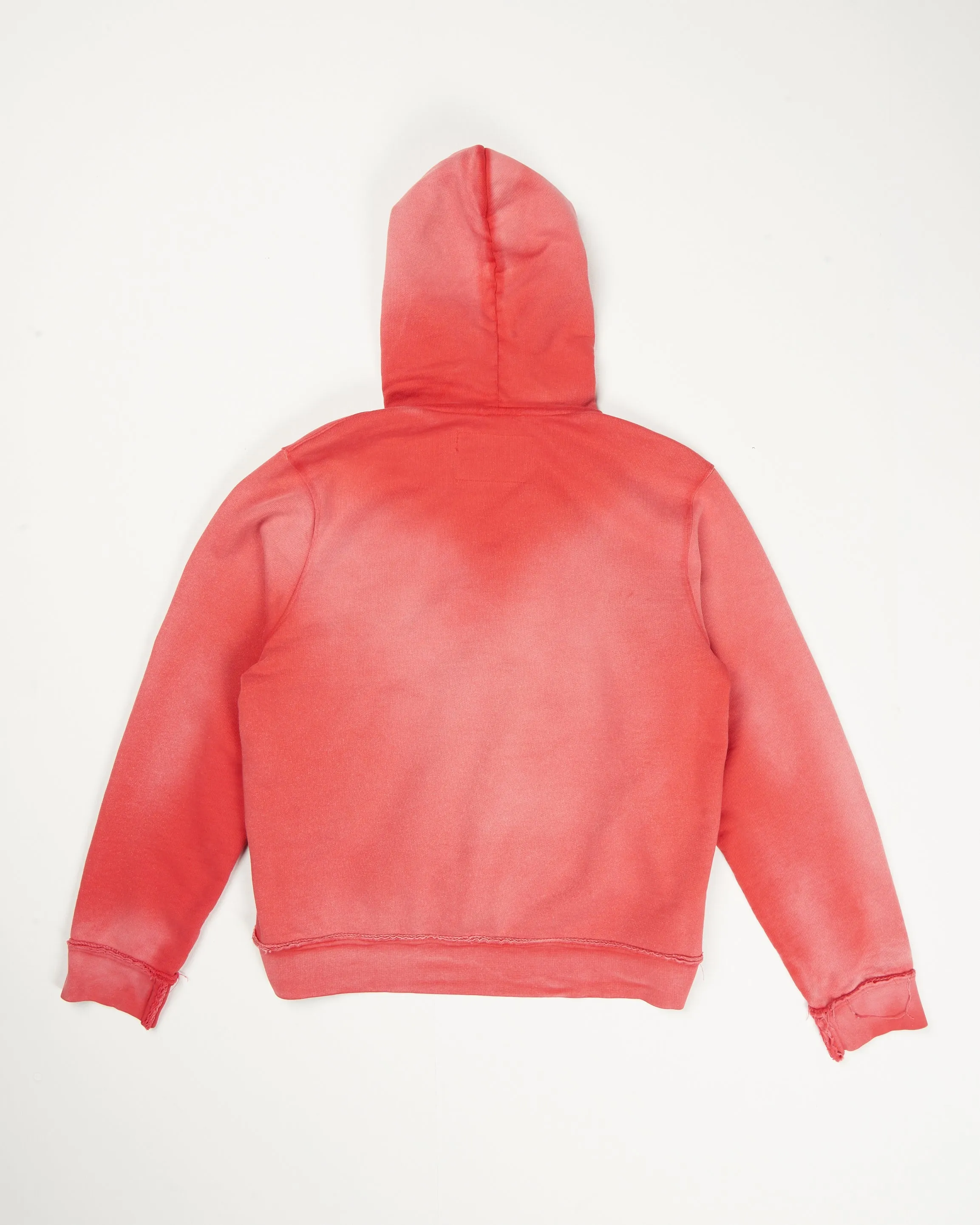CF.21.02.02.02 FITTED ZIP HOODIE heavy sweat red sunfade sold by Camiel Fortgens product image thumbnail 3