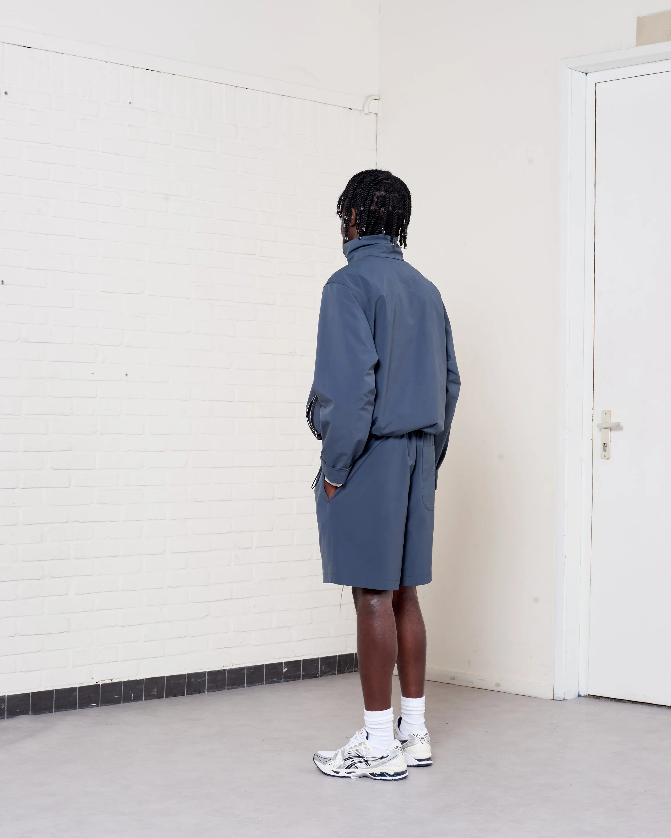 CF.21.13.01.05 KNEE SHORTS technical nylon petrol sold by Camiel Fortgens product image thumbnail 5