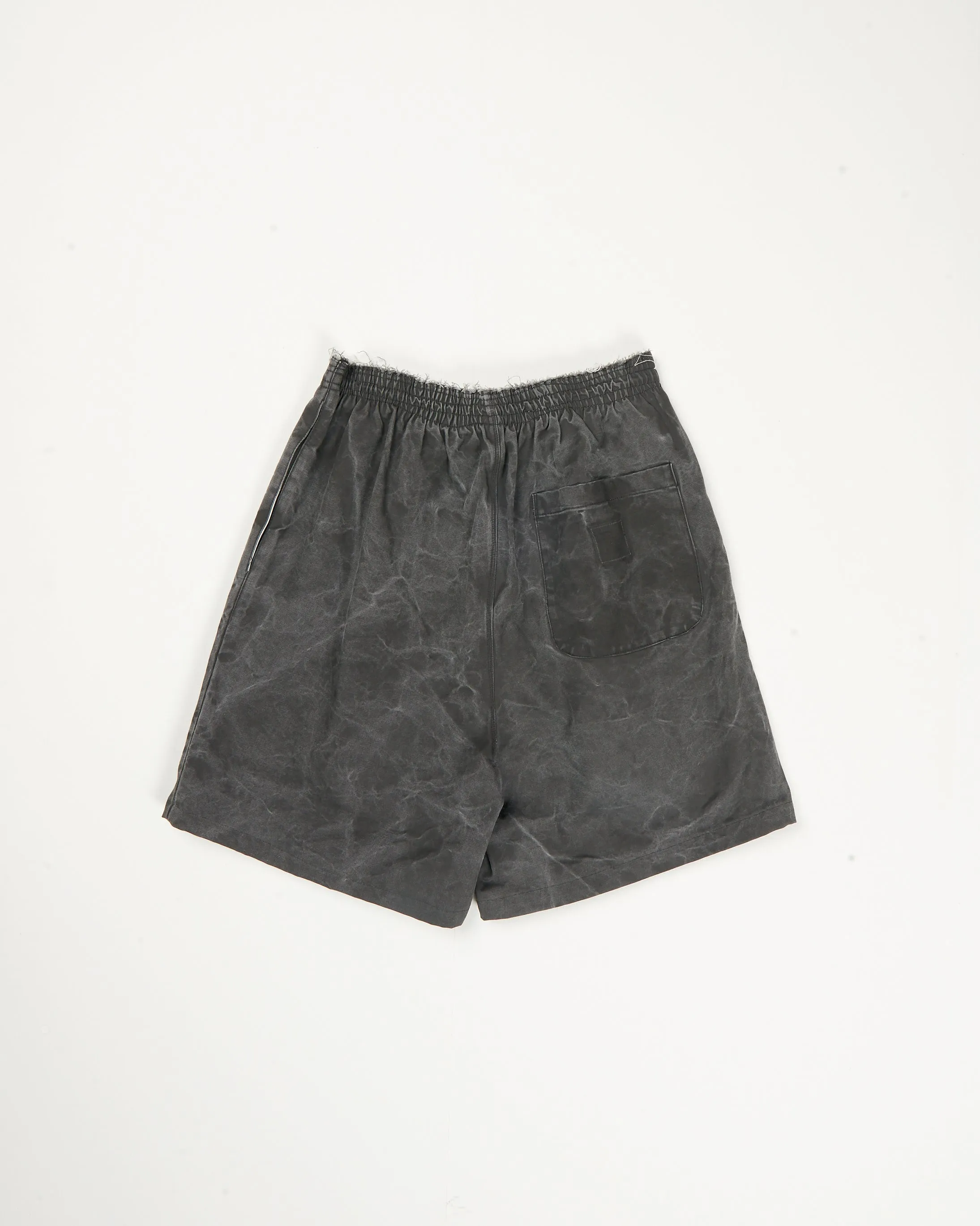 CF.21.13.01.02 KNEE SHORTS washed canvas black vintage wash sold by Camiel Fortgens product image thumbnail 3