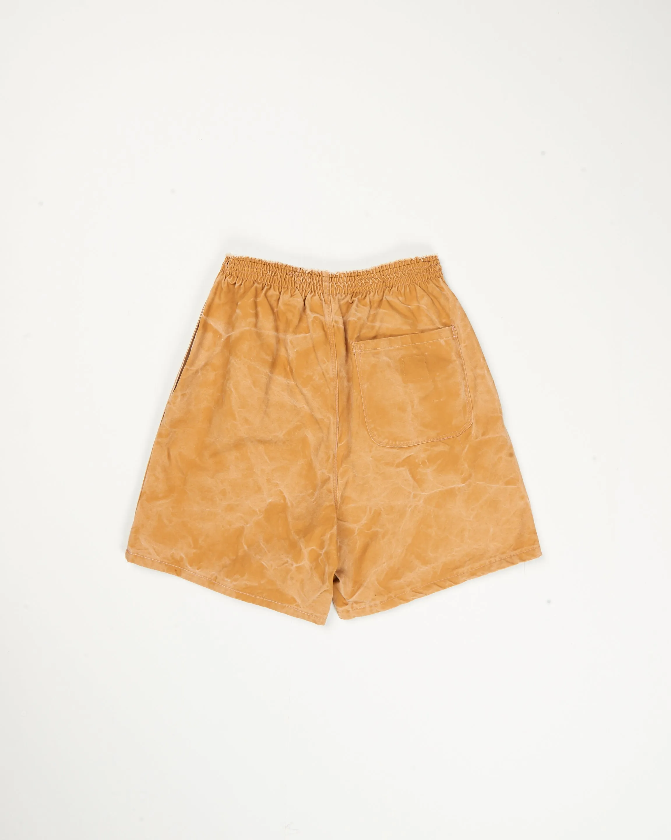 CF.21.13.01.01 KNEE SHORTS washed canvas sand vintage wash sold by Camiel Fortgens product image thumbnail 3