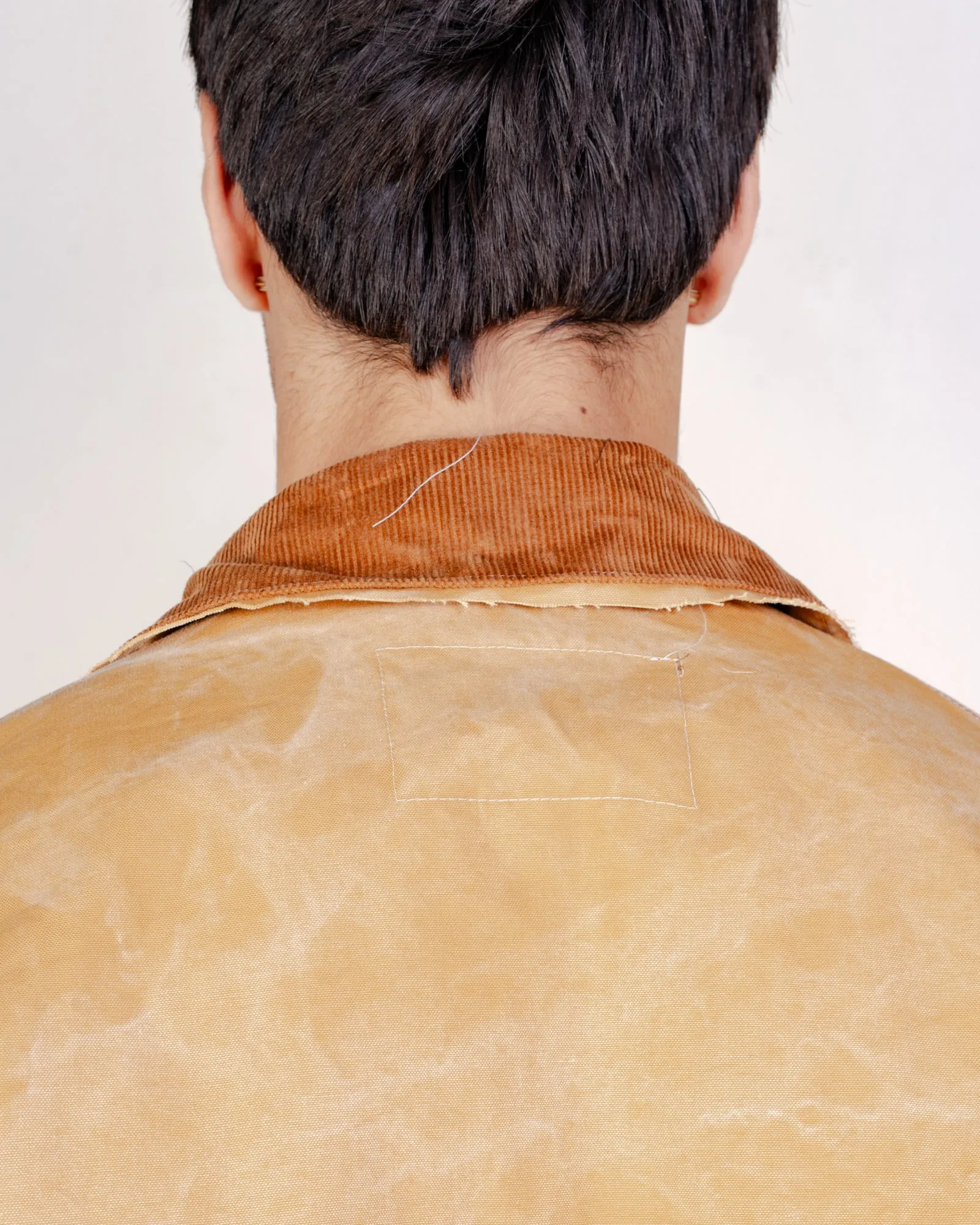 CF.21.10.01.01 WORKER JACKET washed canvas sand vintage wash sold by Camiel Fortgens product image thumbnail 4