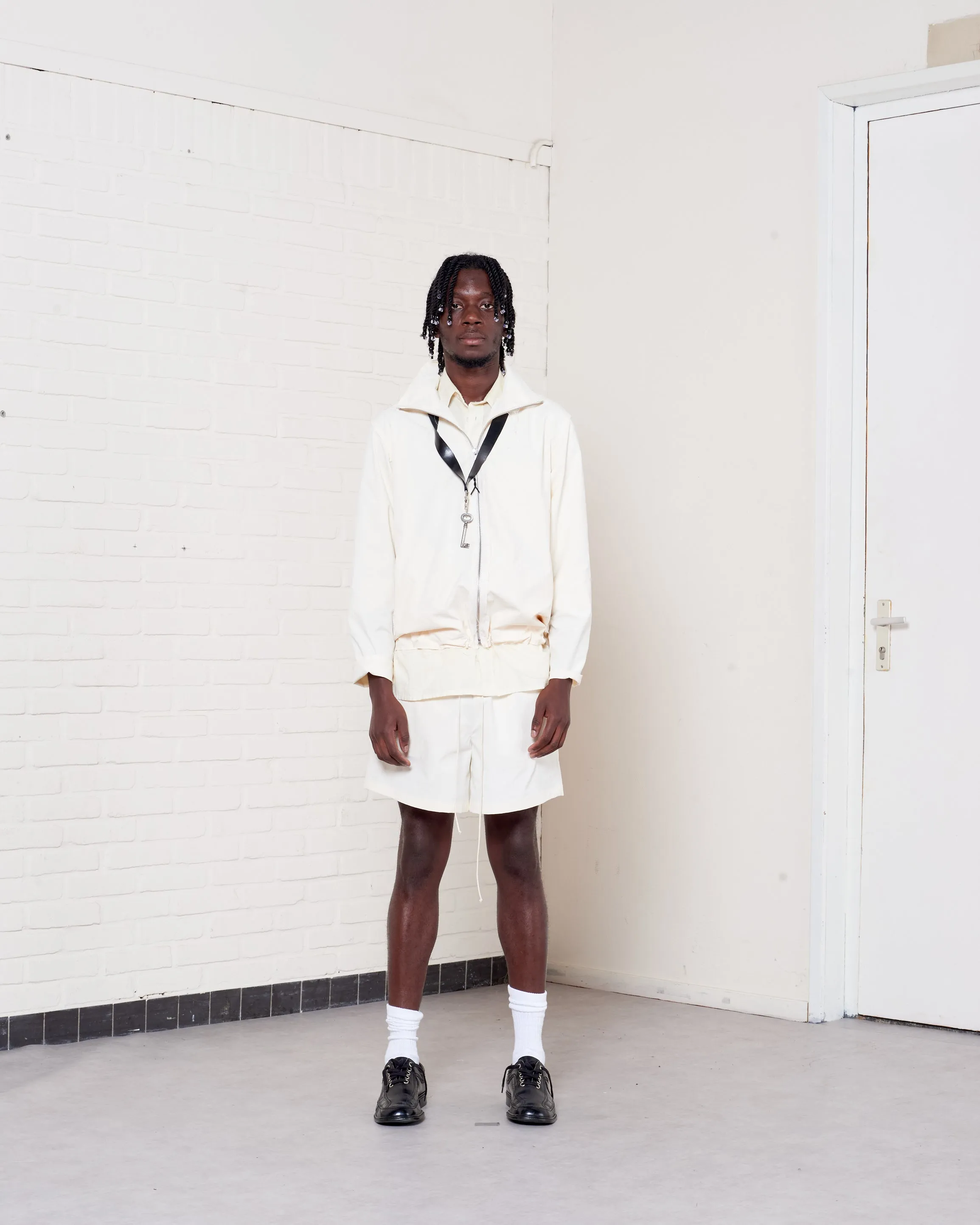 CF.21.09.02.02 TRACK JACKET technical nylon light yellow sold by Camiel Fortgens product image thumbnail 5