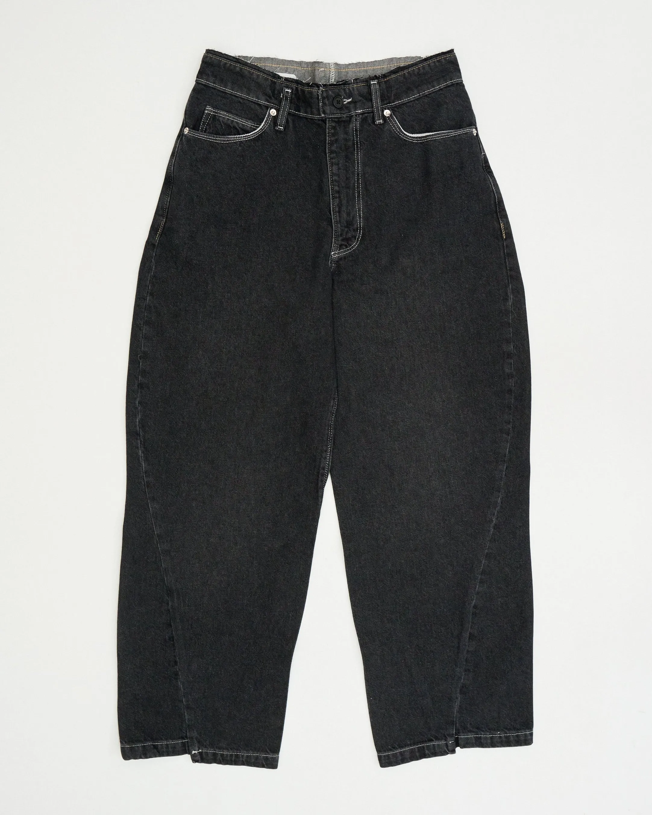CF. EXCLUSIVE CROPPED WOBBLY JEANS black sold by Camiel Fortgens product image thumbnail 2