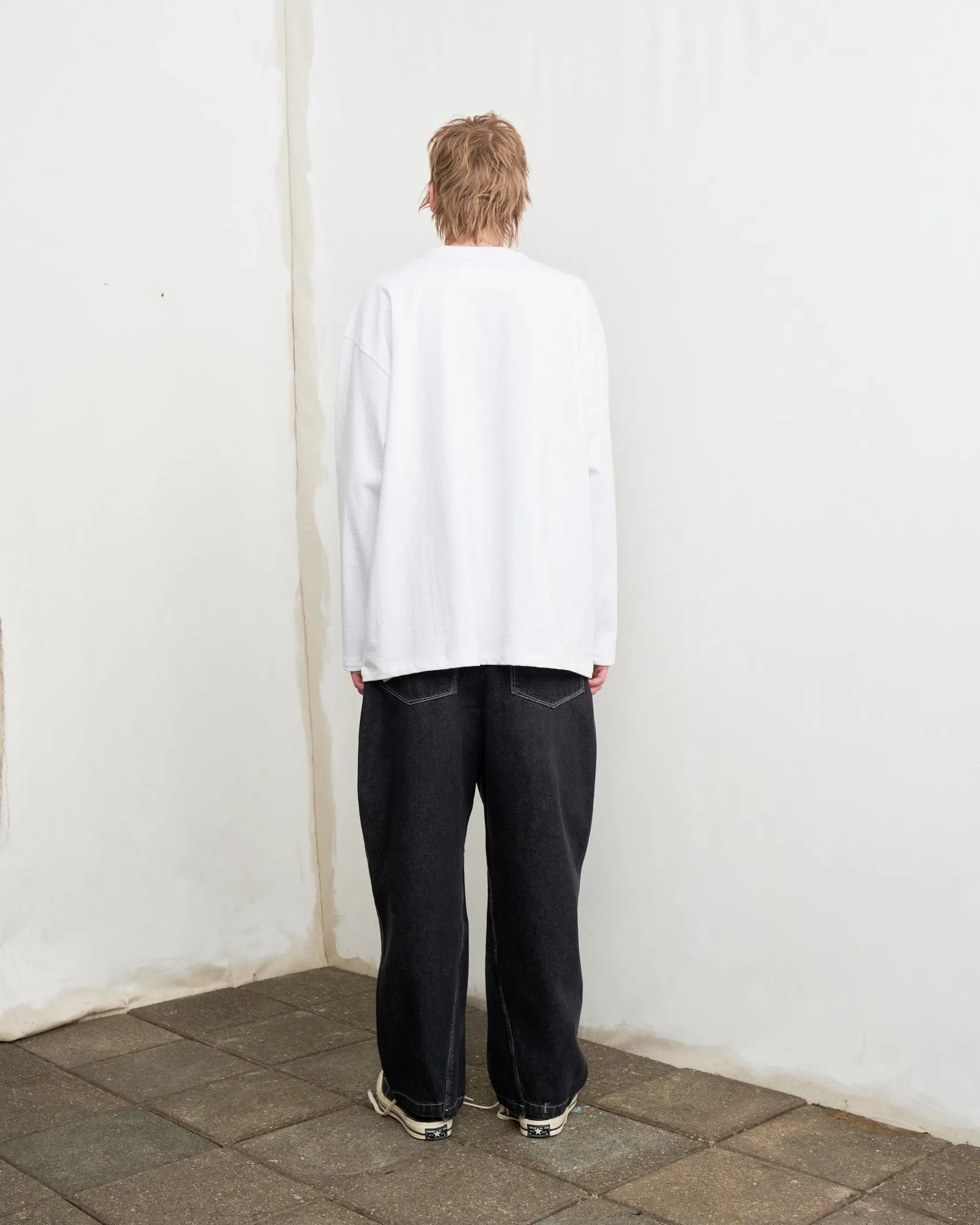 CF. EXCLUSIVE CROPPED WOBBLY JEANS black sold by Camiel Fortgens product image thumbnail 5