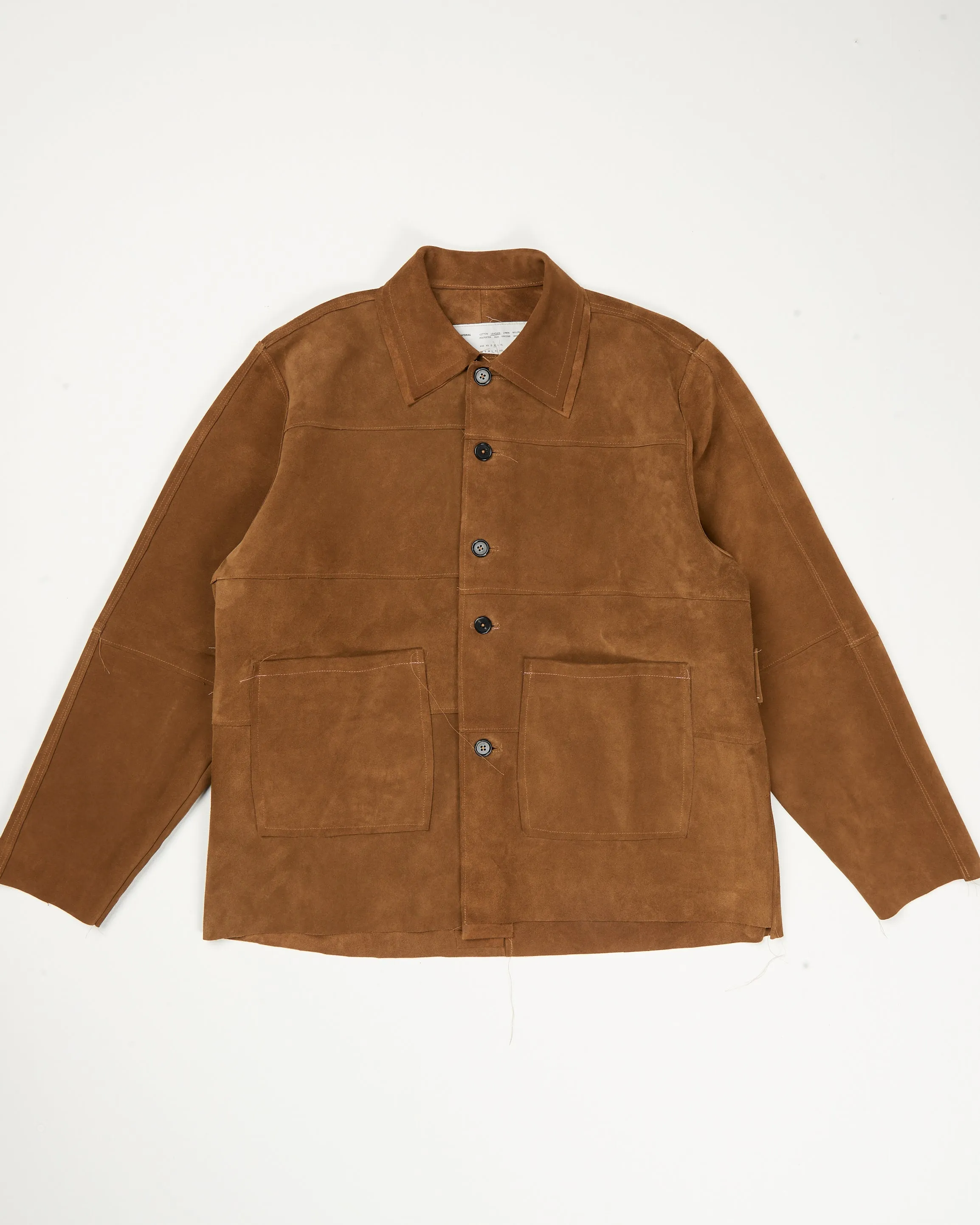 CF.21.16.01.01 PIECES JACKET suede brown sold by Camiel Fortgens product image thumbnail 2