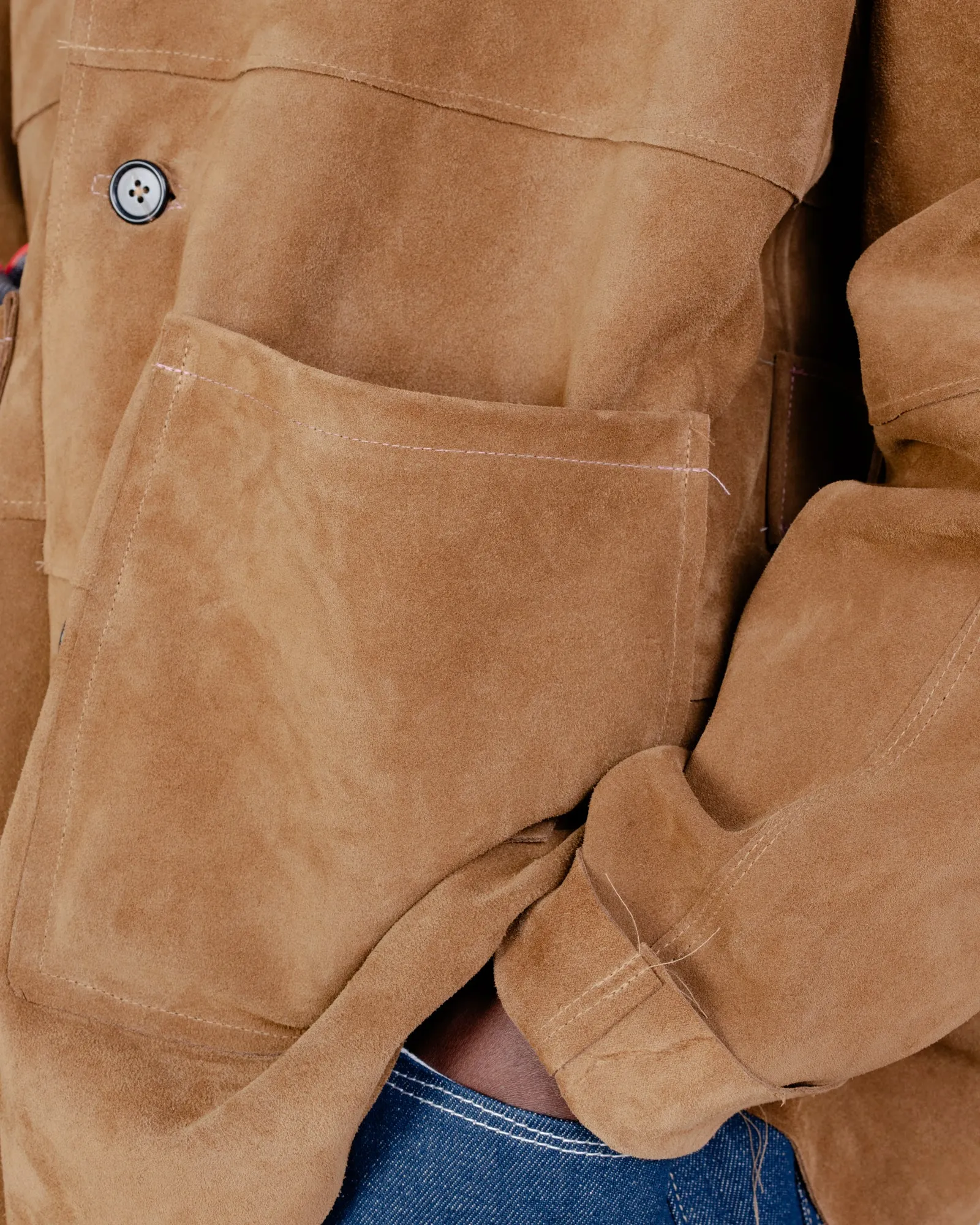 CF.21.16.01.01 PIECES JACKET suede brown sold by Camiel Fortgens product image thumbnail 4