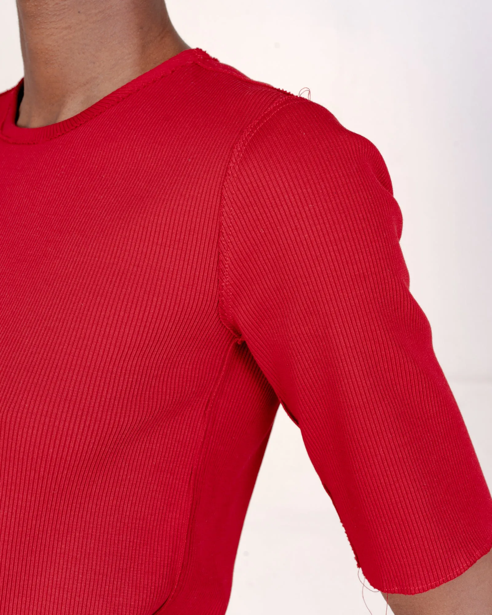 CF.21.01.06.01 FITTED TEE rib jersey sold by Camiel Fortgens