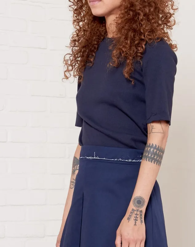 CF.21.01.06.01 FITTED TEE rib jersey made by Camiel Fortgens