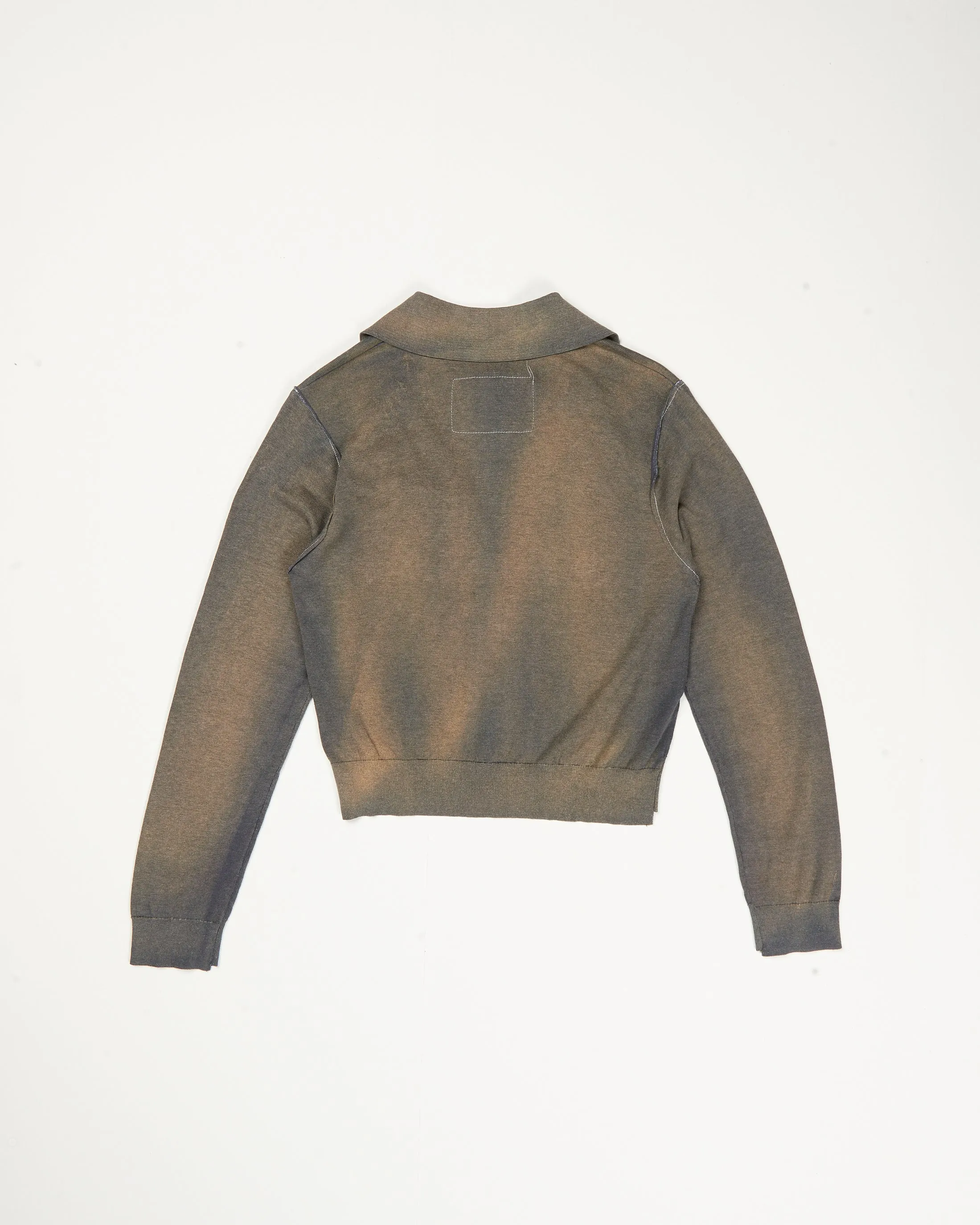 CF.21.03.01.03 70's CARDIGAN silk/cotton knit sold by Camiel Fortgens product image thumbnail 3