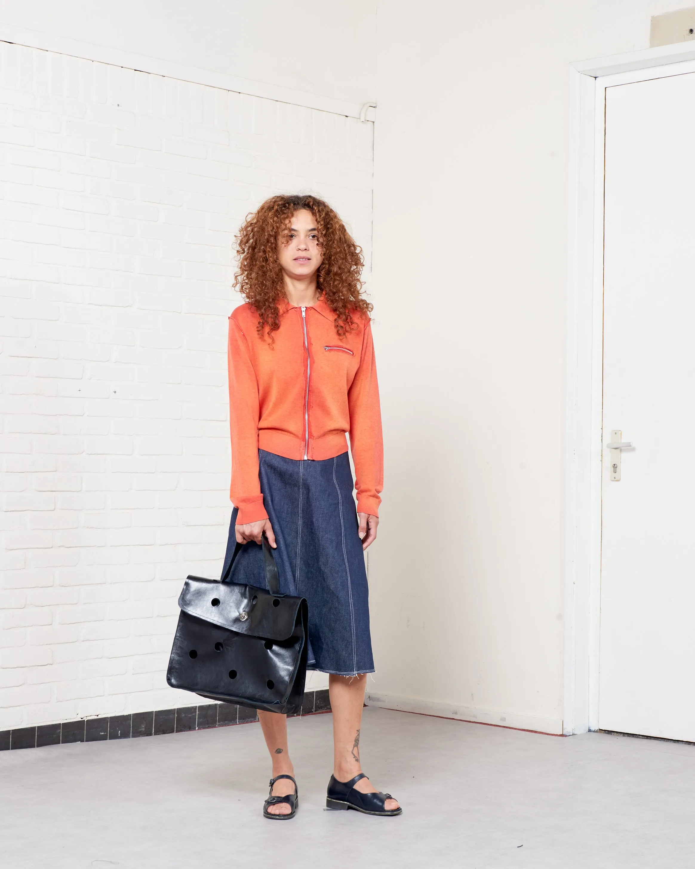 CF.21.03.01.01 70's CARDIGAN silk/cotton knit sold by Camiel Fortgens product image thumbnail 4