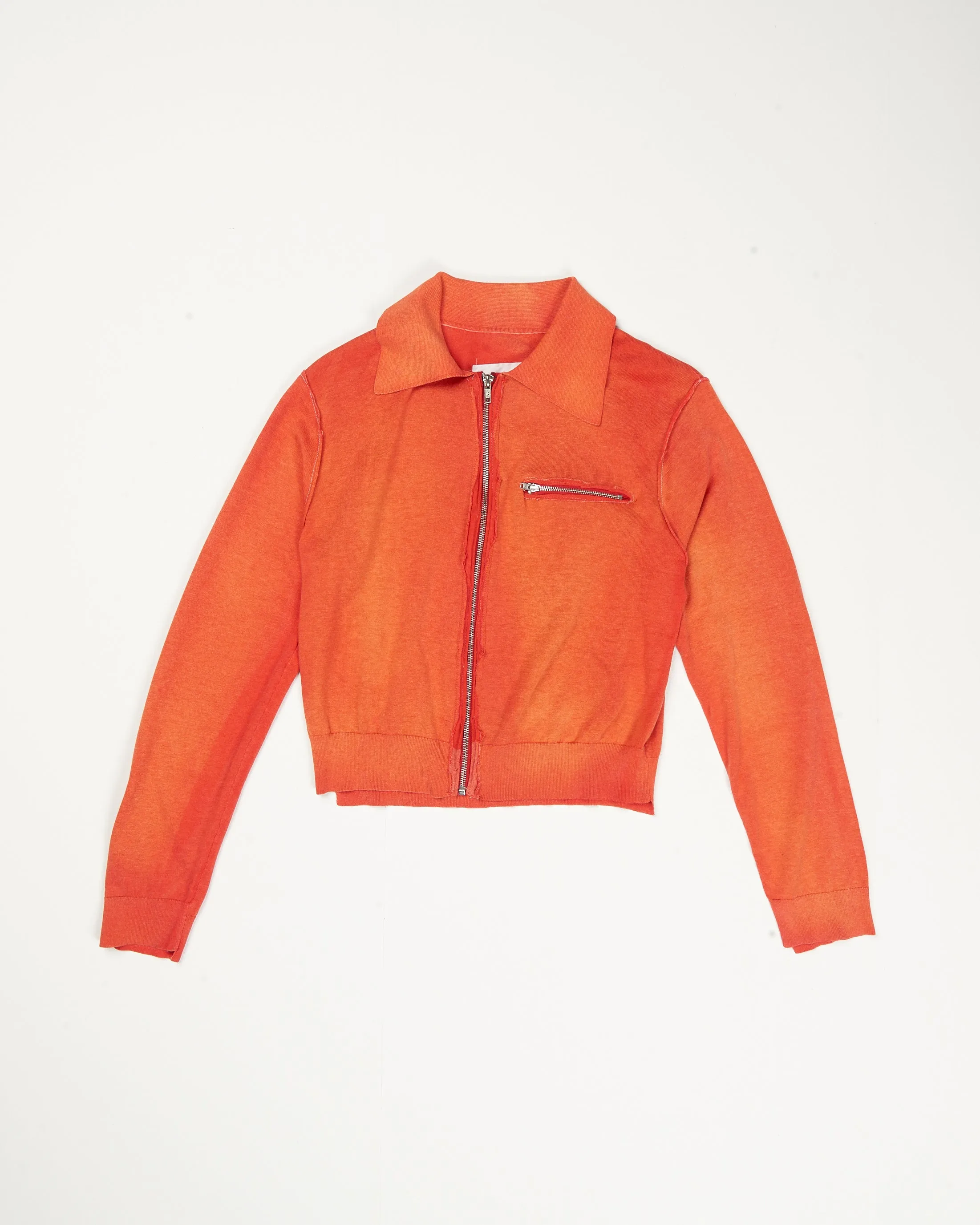 CF.21.03.01.01 70's CARDIGAN silk/cotton knit sold by Camiel Fortgens product image thumbnail 2