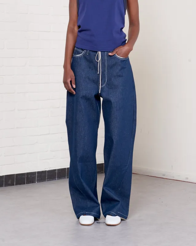 CF.21.15.03.01 WOBBLY JEANS raw denim made by Camiel Fortgens