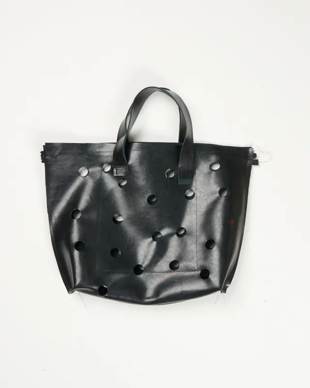 CF.21.11.05.02 LEATHER SHOPPER black made by Camiel Fortgens