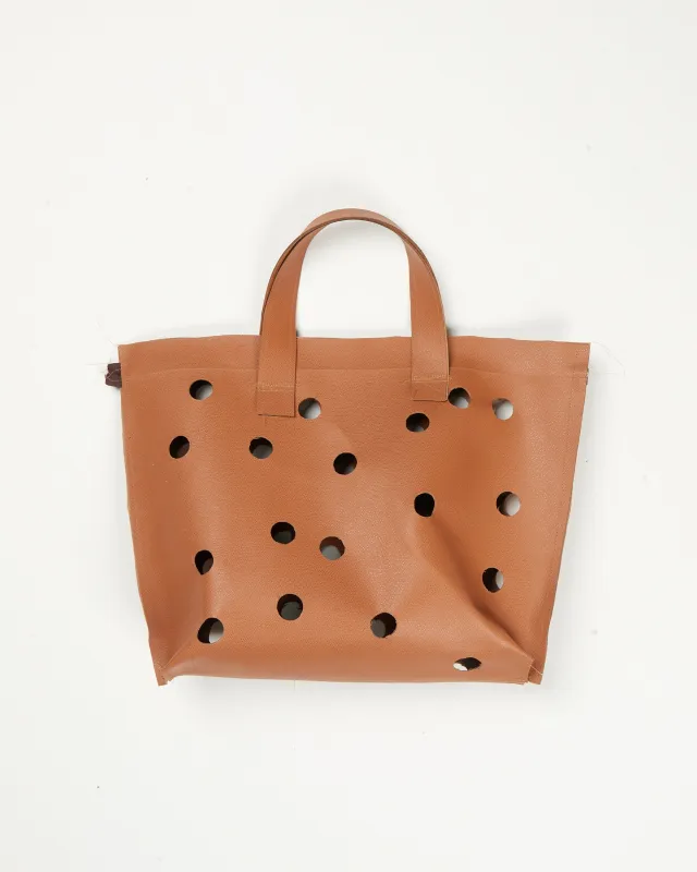 CF.21.11.05.01 LEATHER SHOPPER brown made by Camiel Fortgens