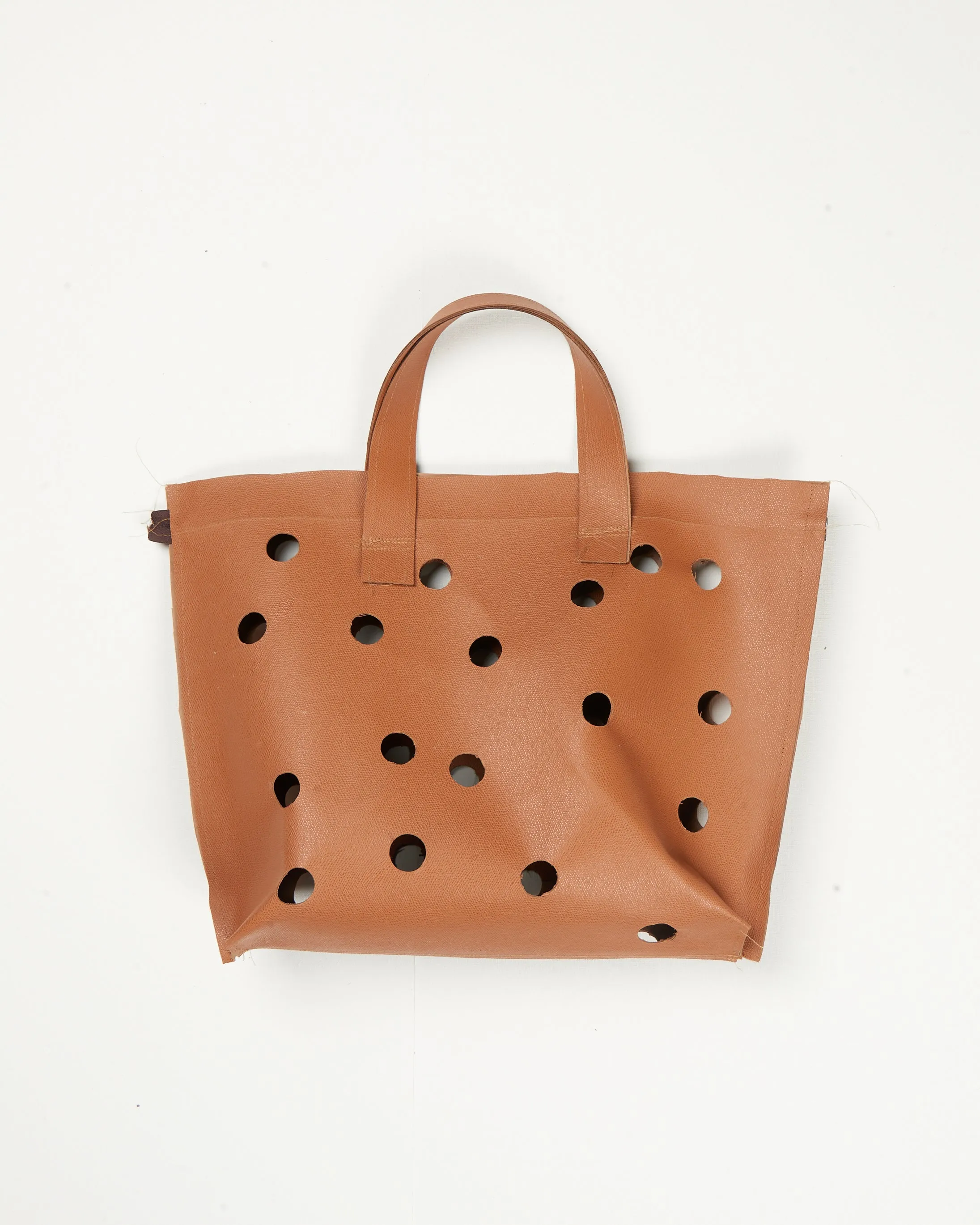 CF.21.11.05.01 LEATHER SHOPPER brown sold by Camiel Fortgens