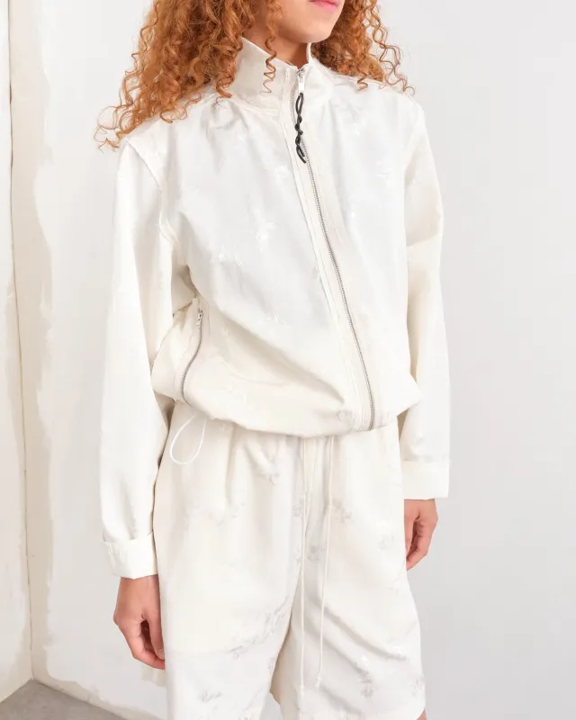CF. EXCLUSIVES TRACK JACKET flower jacquard made by Camiel Fortgens