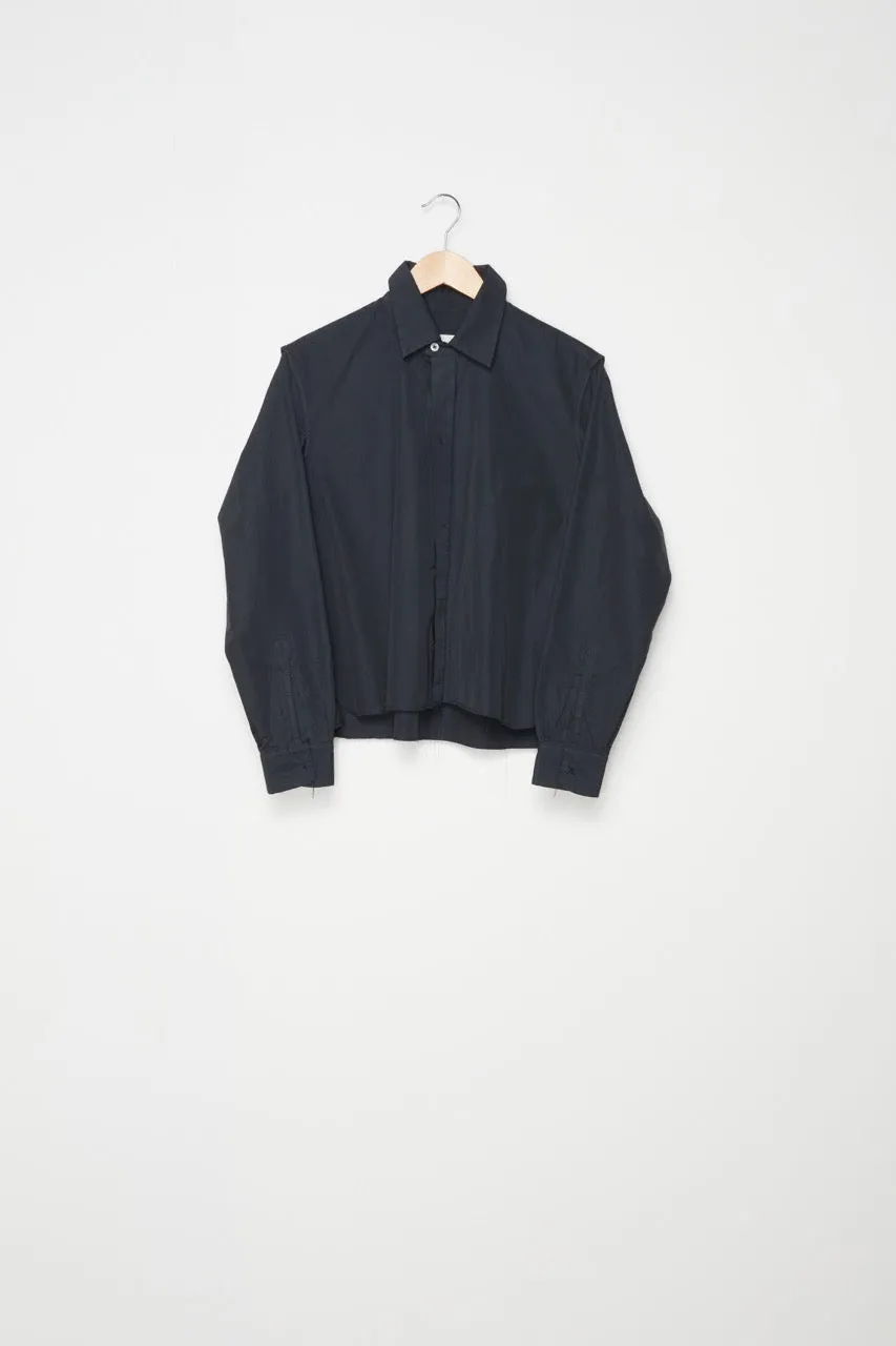 CF.18.04.01.01 INSIDE-OUT BASIC SHIRT black sold by Camiel Fortgens