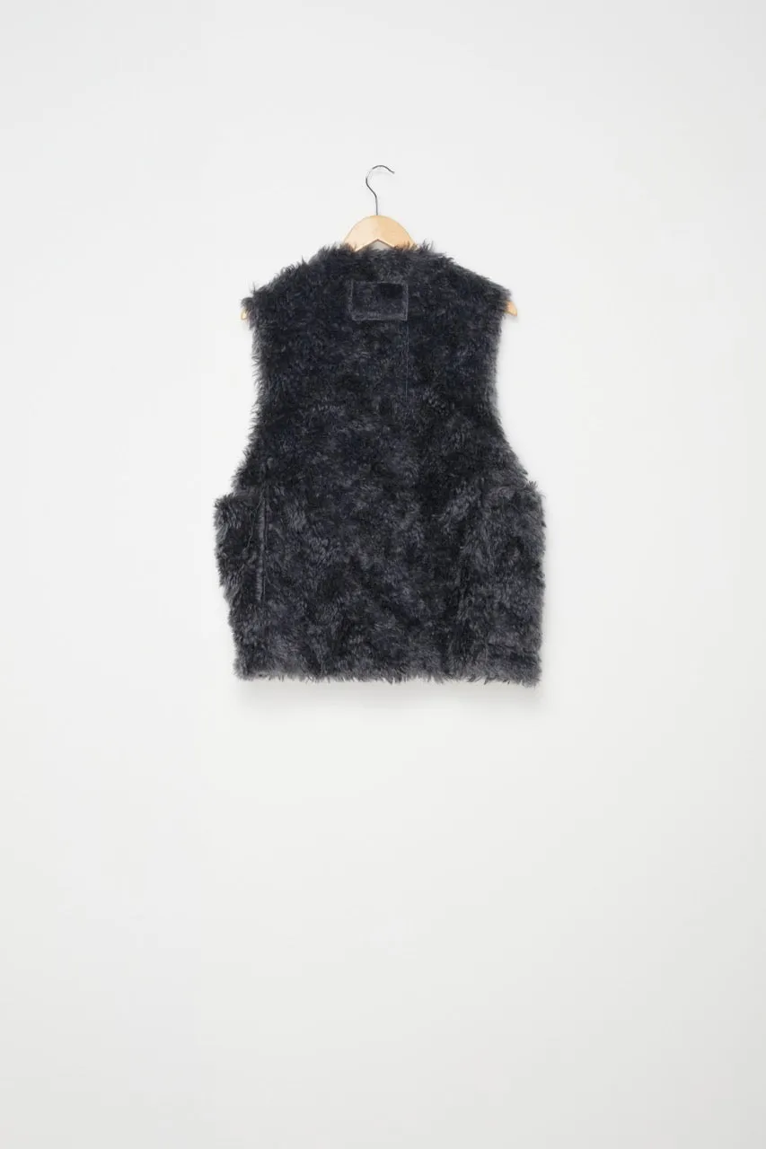 CF.18.05.04.01 ZIP VEST WOOL FUR GREY sold by Camiel Fortgens product image thumbnail 2