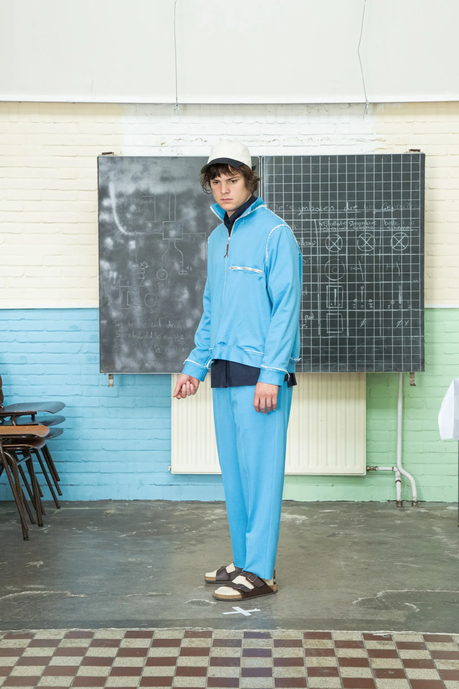 CF.13.06.07.01 TRACK PANTS blue sold by Camiel Fortgens product image thumbnail 2