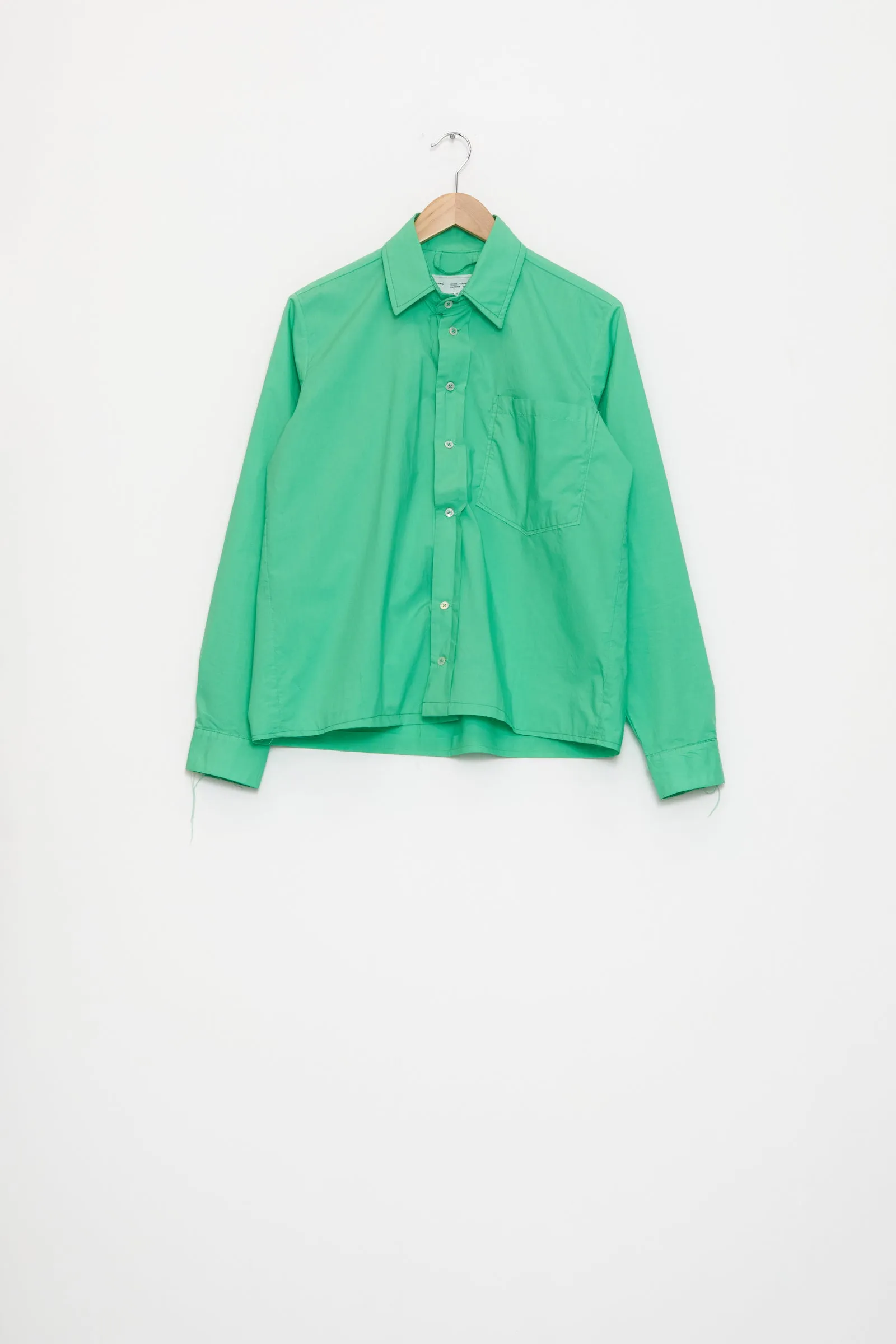 CF.19.04.01.01 BASIC SHIRT green sold by Camiel Fortgens