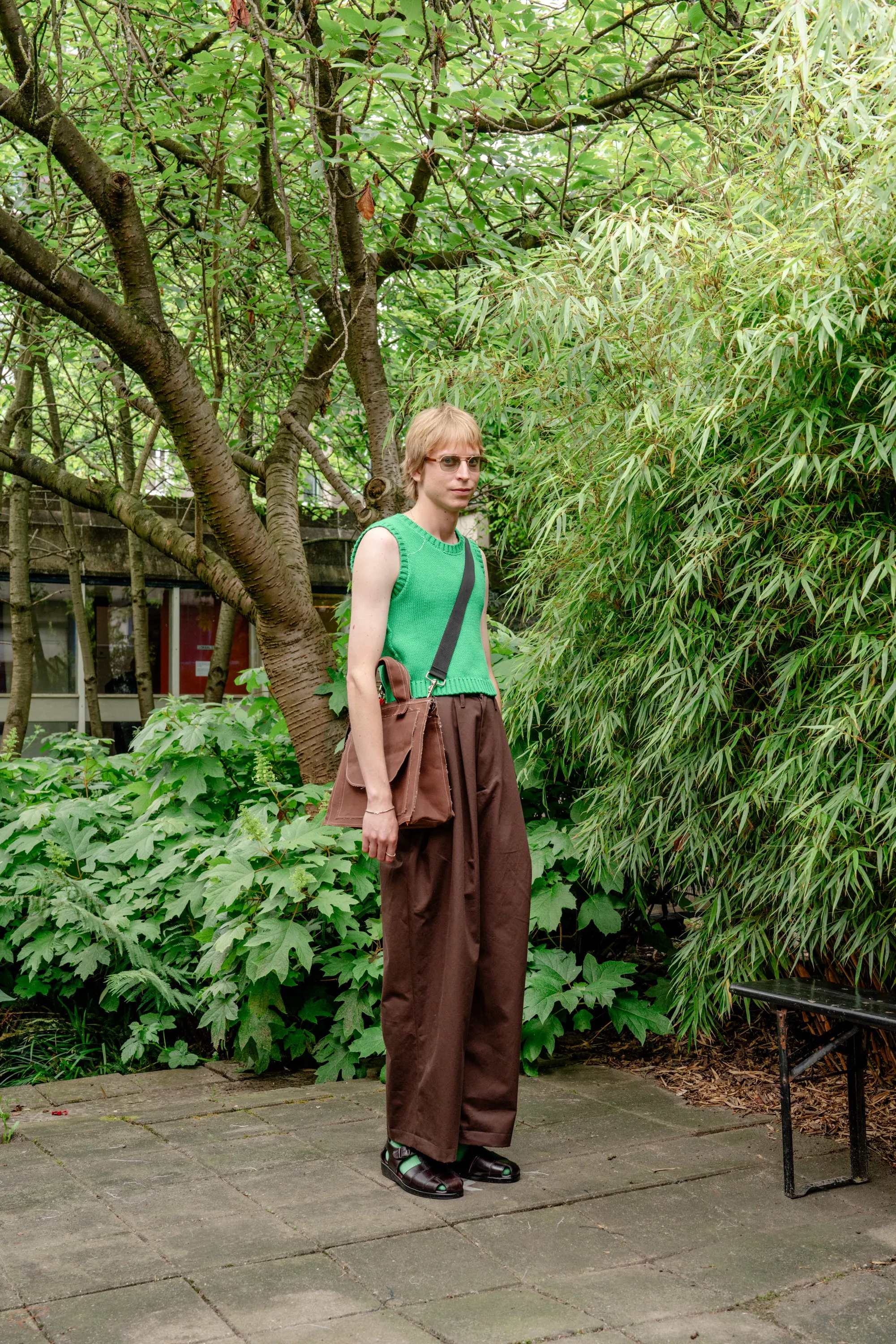 CF.19.06.05.01 SUIT PANTS brown sold by Camiel Fortgens product image thumbnail 3
