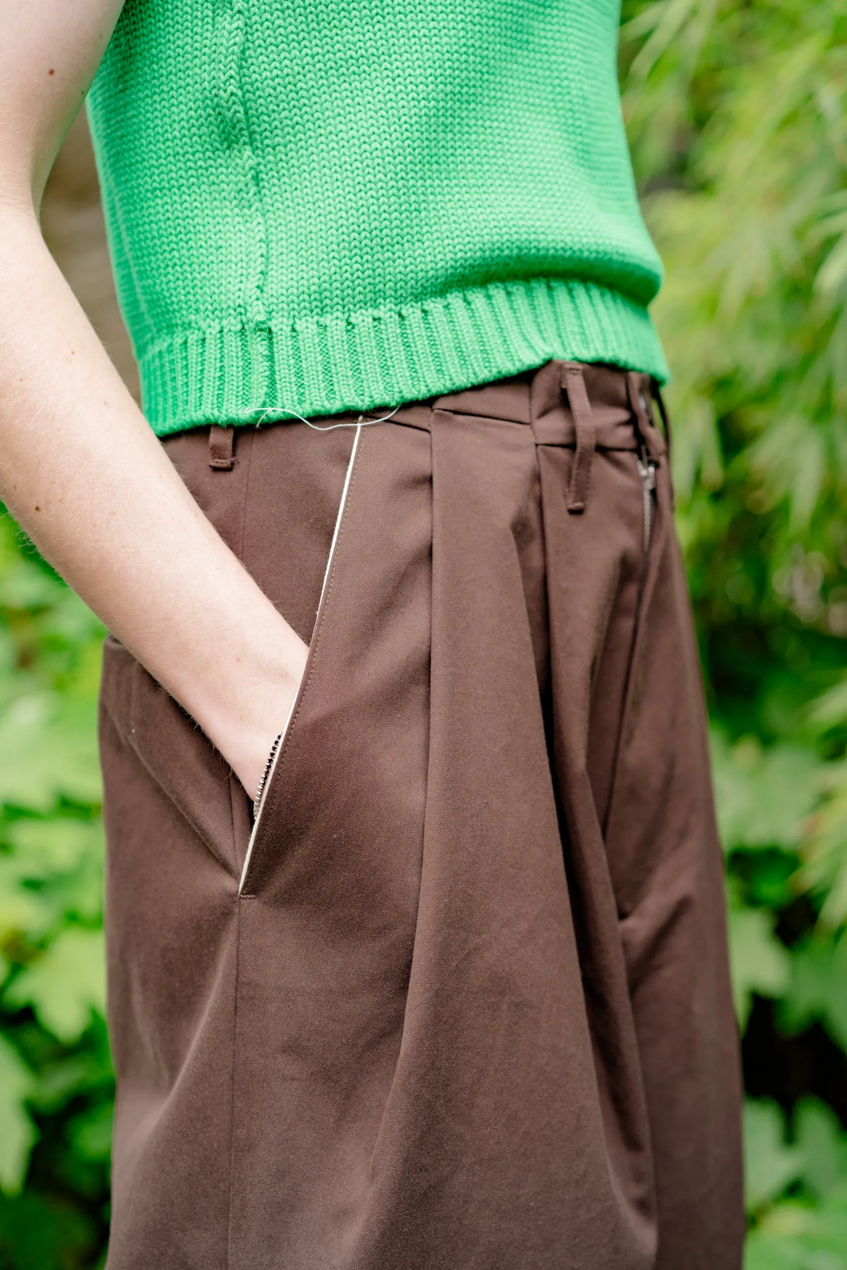 CF.19.06.05.01 SUIT PANTS brown sold by Camiel Fortgens product image thumbnail 5