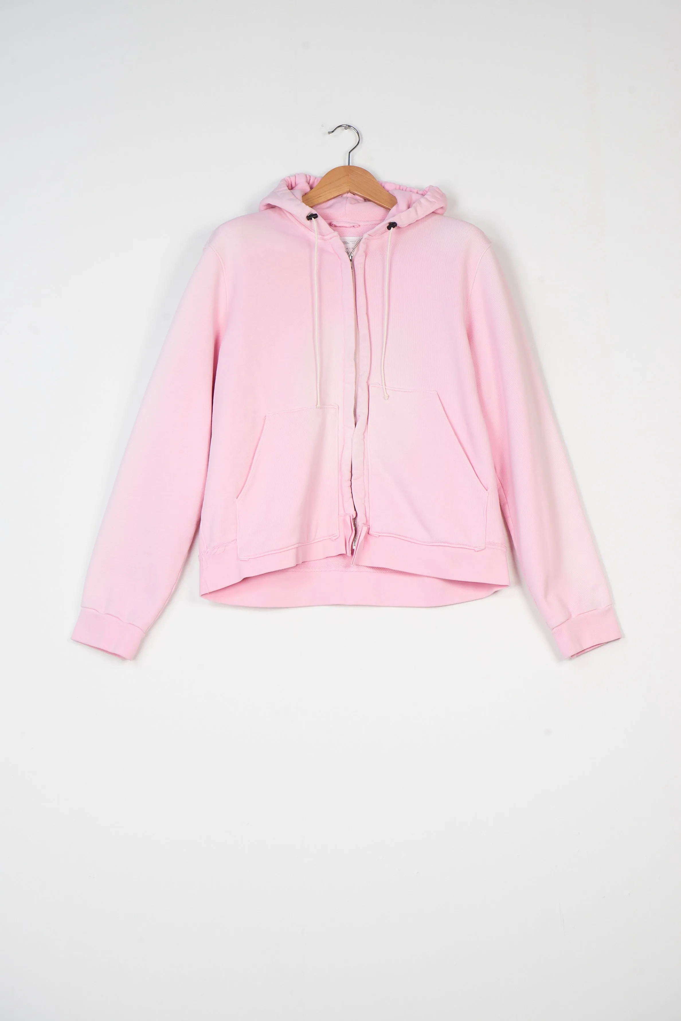 CF.19.02.01.01 FITTED ZIP HOODIE pink sun faded sold by Camiel Fortgens