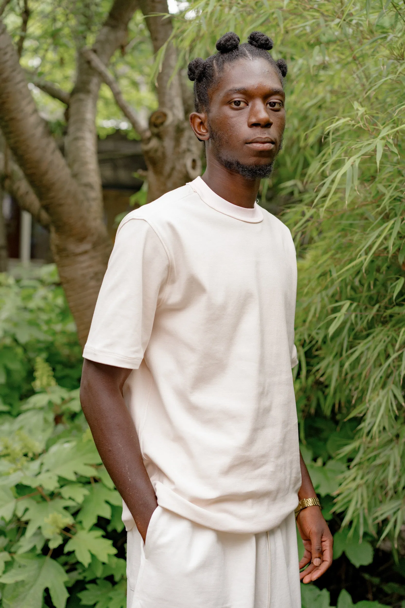 CF.19.01.02.01 NORMAL TEE 1/1 RIB off-white sold by Camiel Fortgens