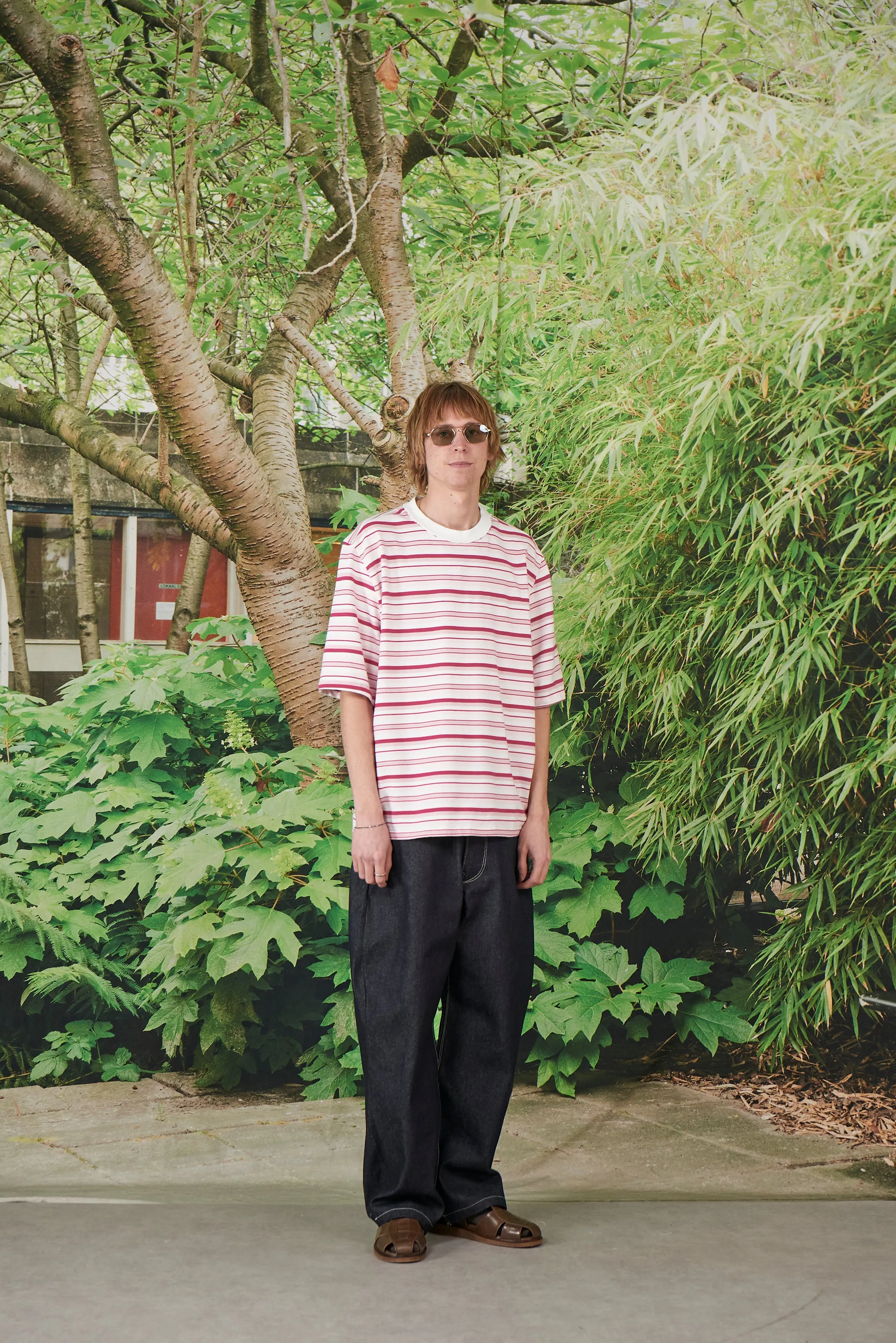 CF.19.01.01.01 BIG TEE HEAVY JERSEY pink stripes sold by Camiel Fortgens product image thumbnail 3