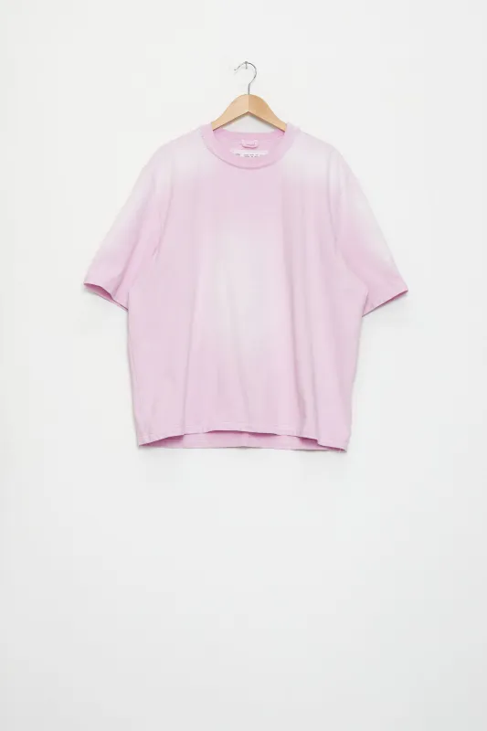 CF.19.01.01.01 BIG TEE HEAVY JERSEY sun faded pink made by Camiel Fortgens