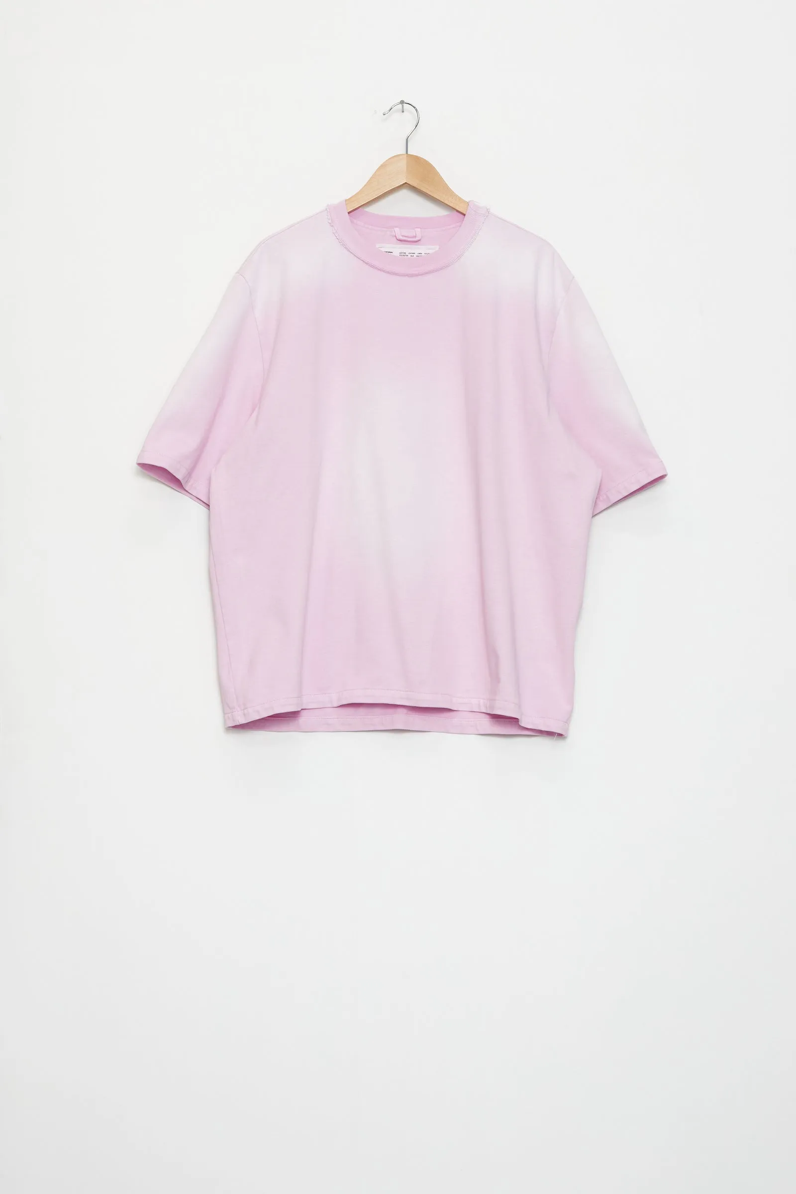 CF.19.01.01.01 BIG TEE HEAVY JERSEY sun faded pink sold by Camiel Fortgens