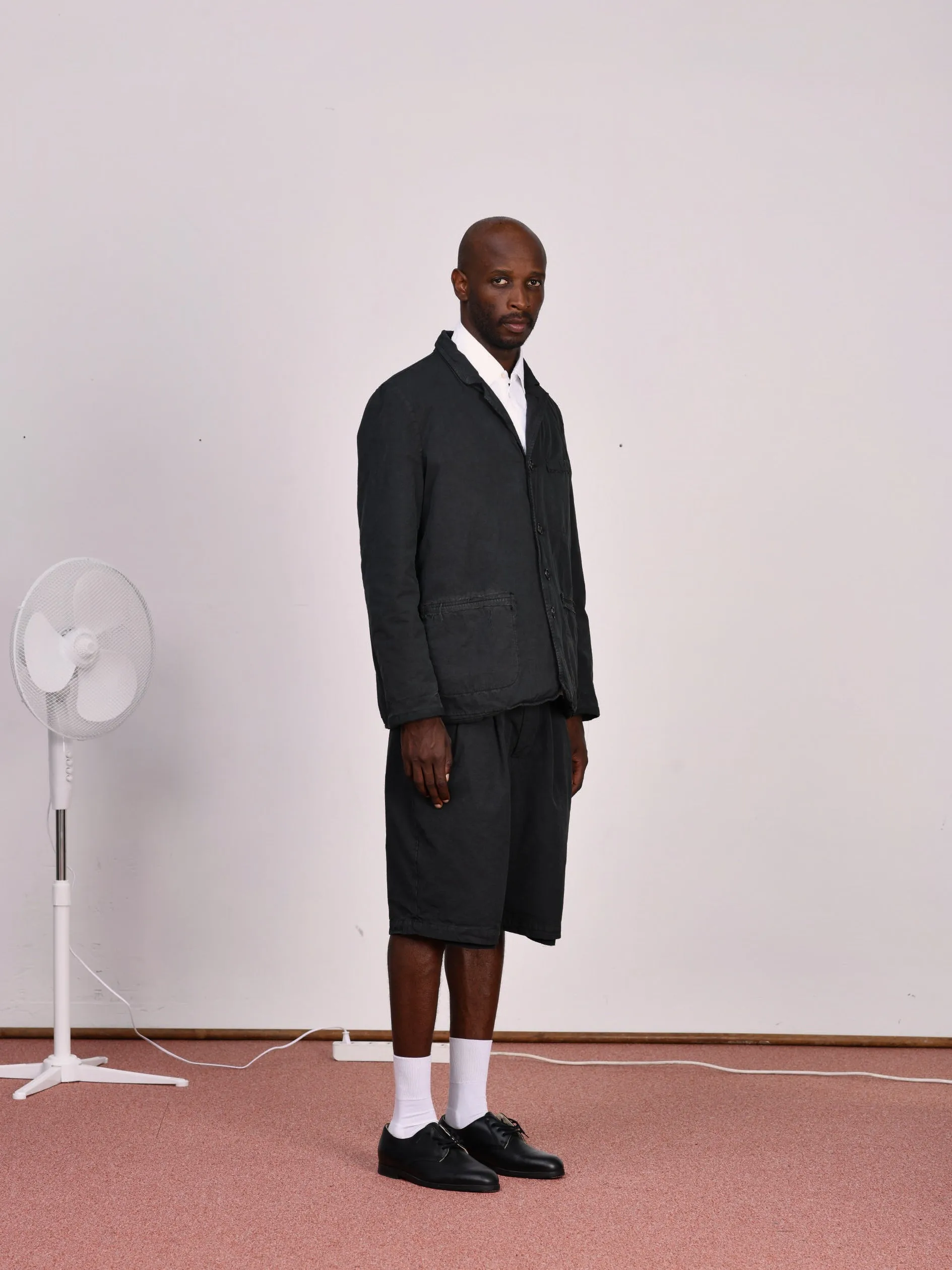 CF.23.09.02.02 SUIT JACKET light canvas dark green sold by Camiel Fortgens product image thumbnail 3