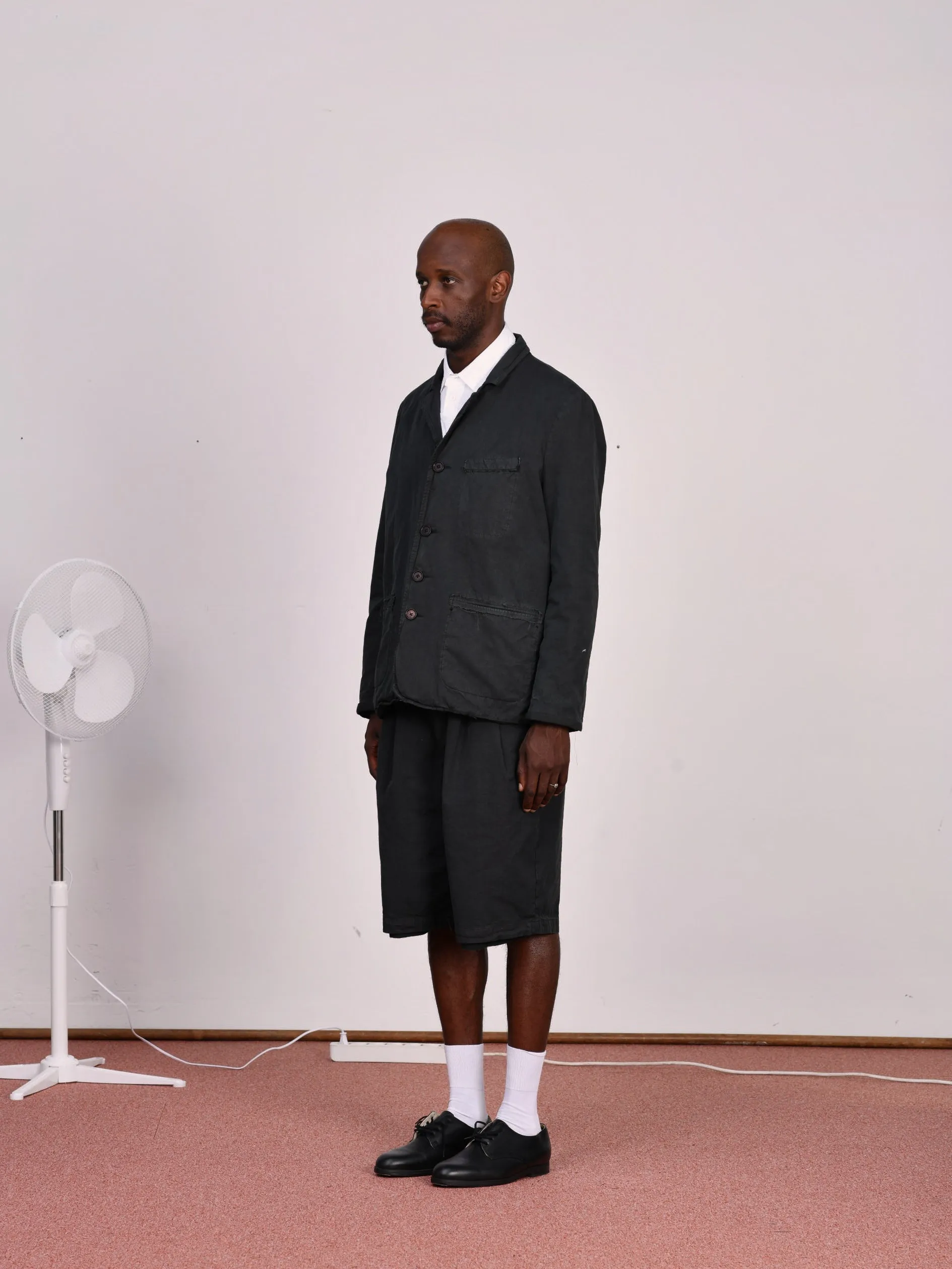 CF.23.09.02.02 SUIT JACKET light canvas dark green sold by Camiel Fortgens product image thumbnail 5