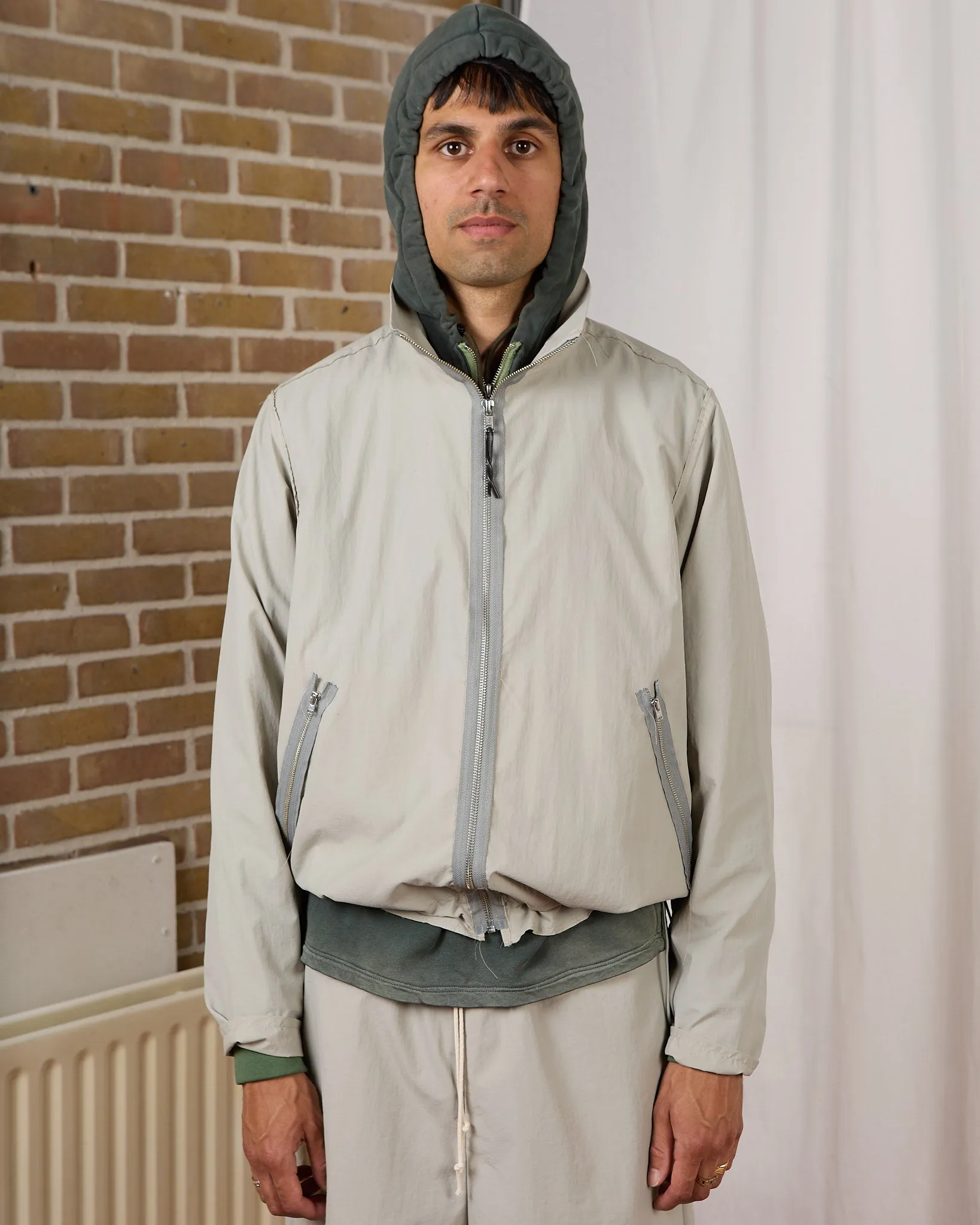 CF.23.09.01.03 TRACK JACKET technical sage sold by Camiel Fortgens product image thumbnail 3