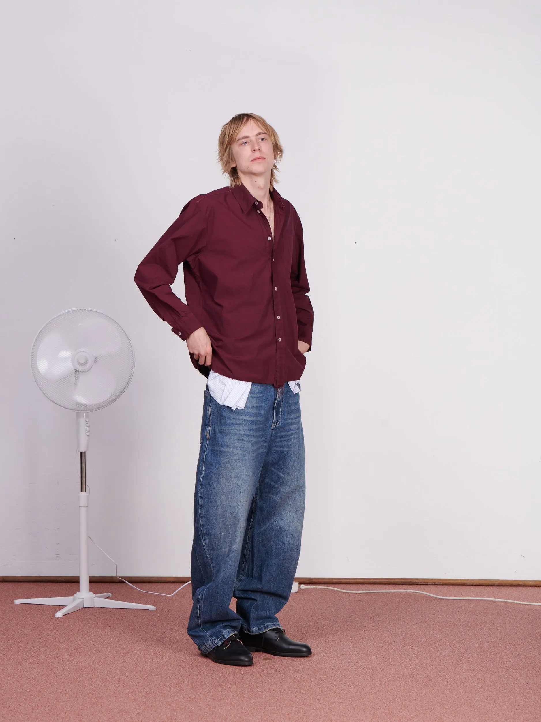 CF.23.RESEARCH.17.04 CUT-OFF PANTS denim + shirting denim/shirting sold by Camiel Fortgens product image thumbnail 3