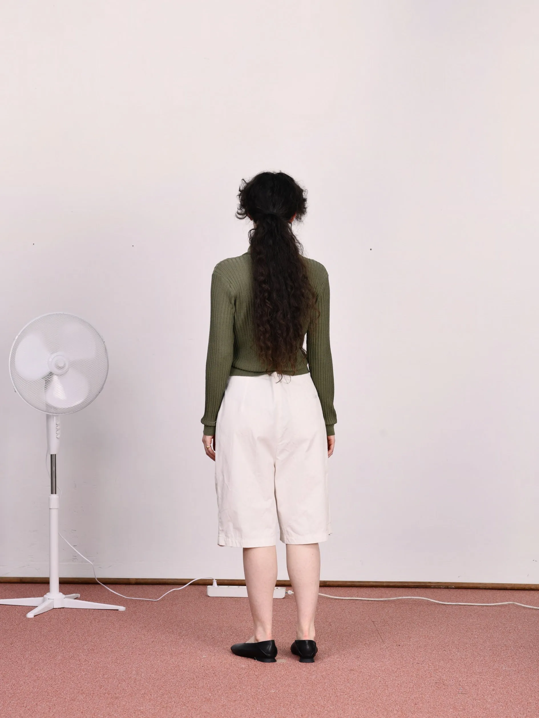 CF.23.13.04.03 SUIT PANTS SHORTS light canvas optical white sold by Camiel Fortgens product image thumbnail 5