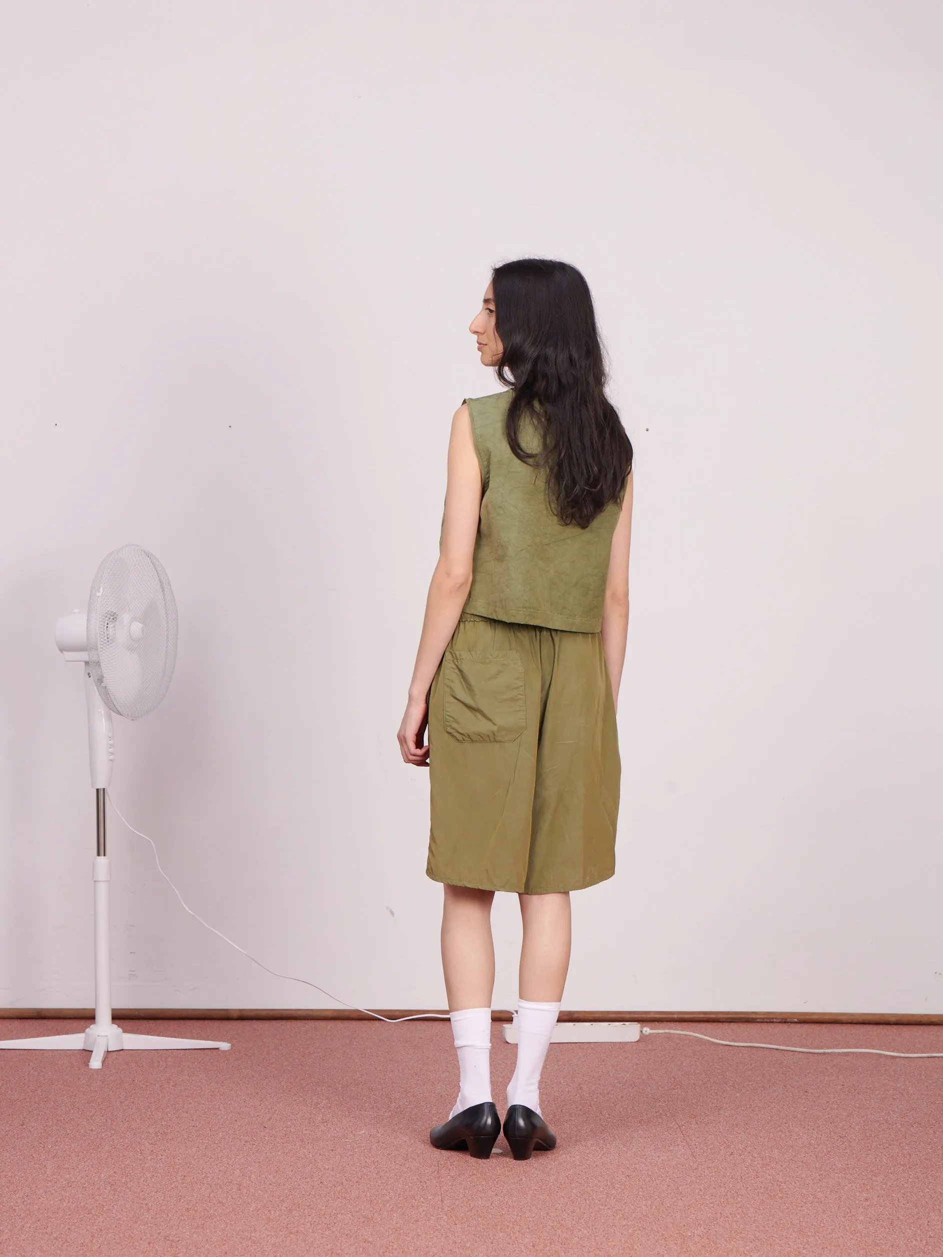 CF.23.13.02.04 KNEE SHORTS viscose sage green sold by Camiel Fortgens product image thumbnail 2
