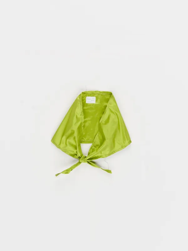 CF.23.11.01.01 SILK SCARF silk green made by Camiel Fortgens