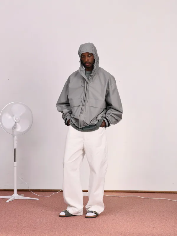 CF.23.10.06.01 3 LAYER JACKET 3 layer light green sage made by Camiel Fortgens
