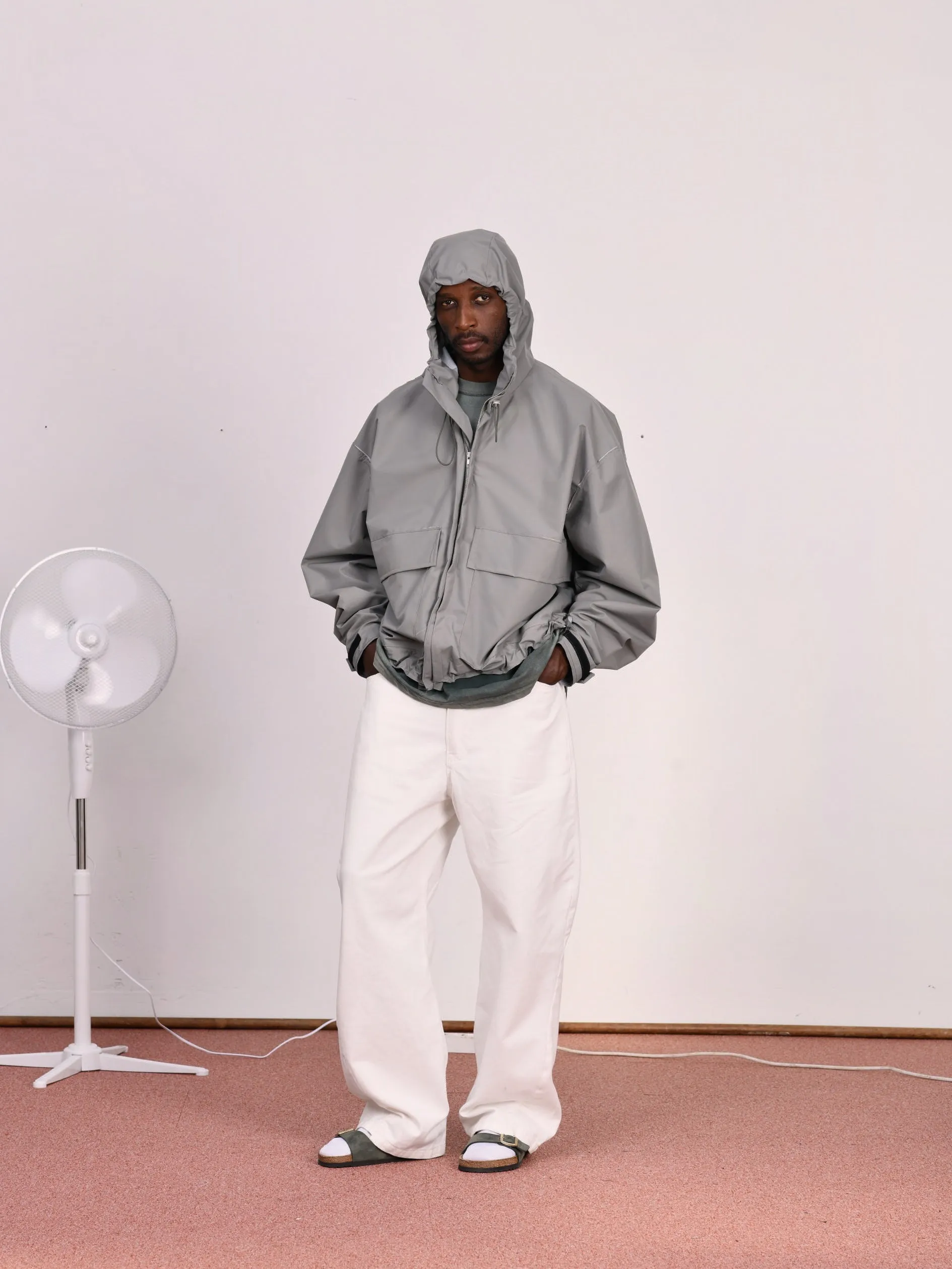 CF.23.10.06.01 3 LAYER JACKET 3 layer light green sage sold by Camiel Fortgens