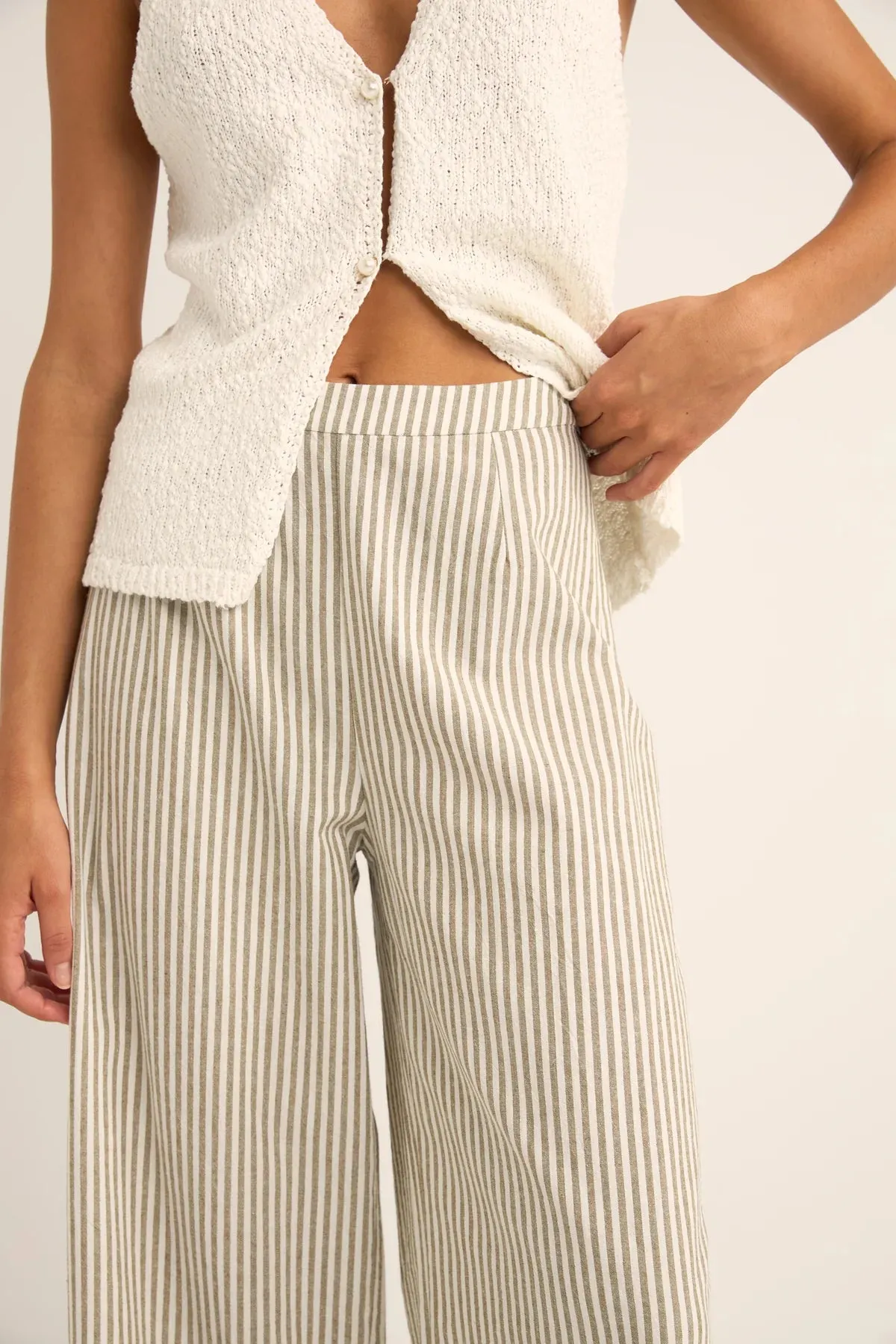 Rhythm Valley Stripe Wide Leg Pant sold by JUNE SWIMWEAR product image thumbnail 2