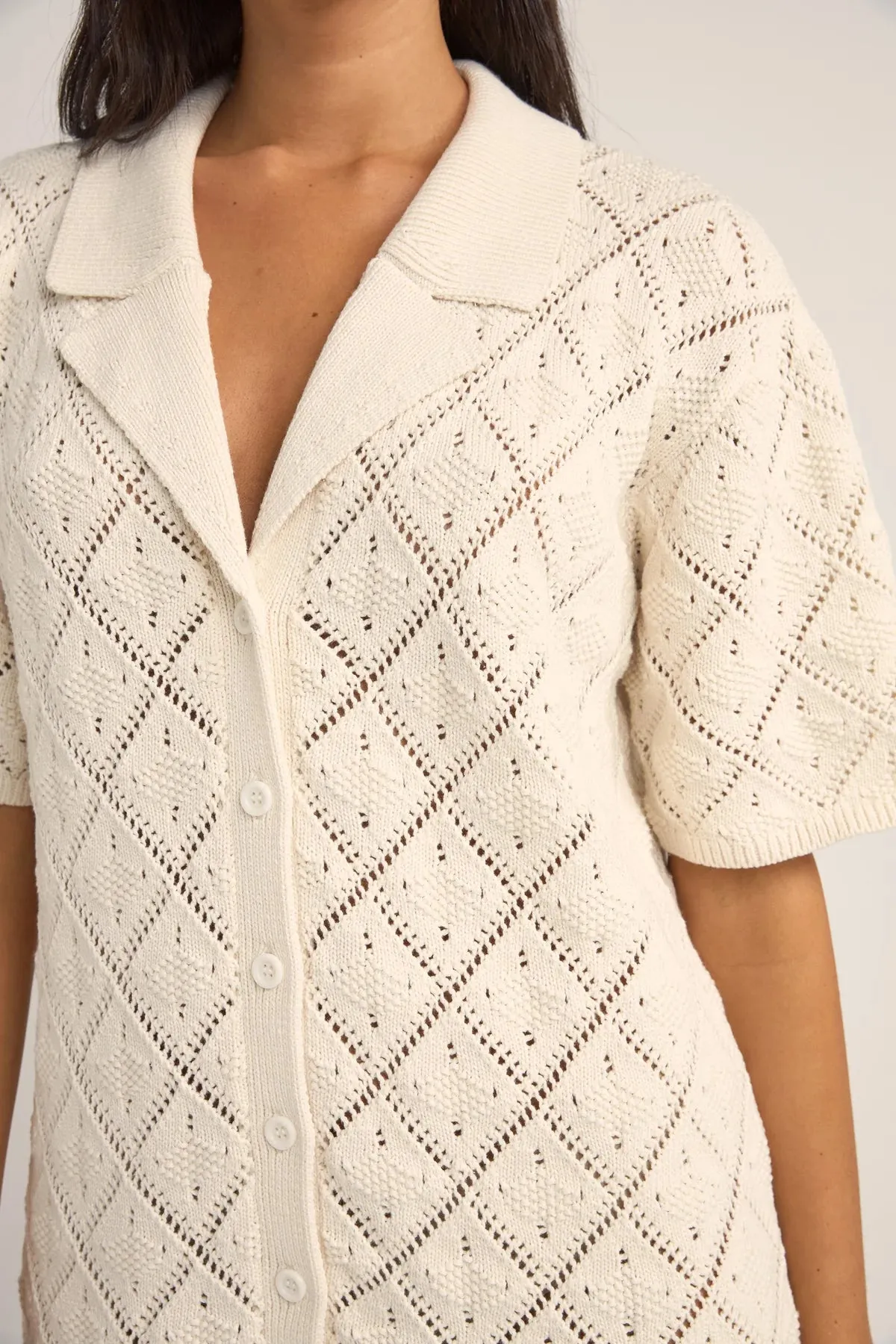 Rhythm Jaffa Knit Shirt Dress sold by JUNE SWIMWEAR product image thumbnail 2