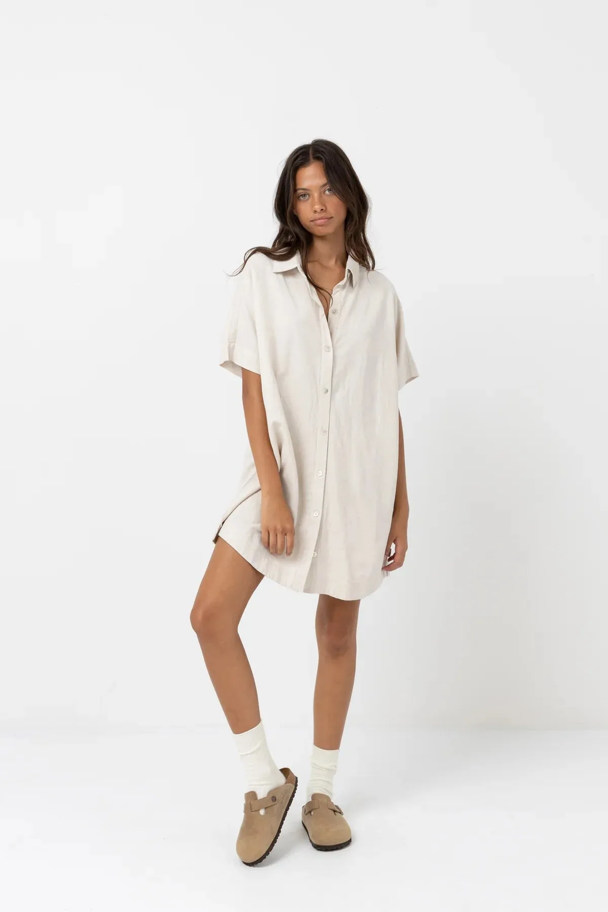 Rhythm Classic Shirt Dress sold by JUNE SWIMWEAR