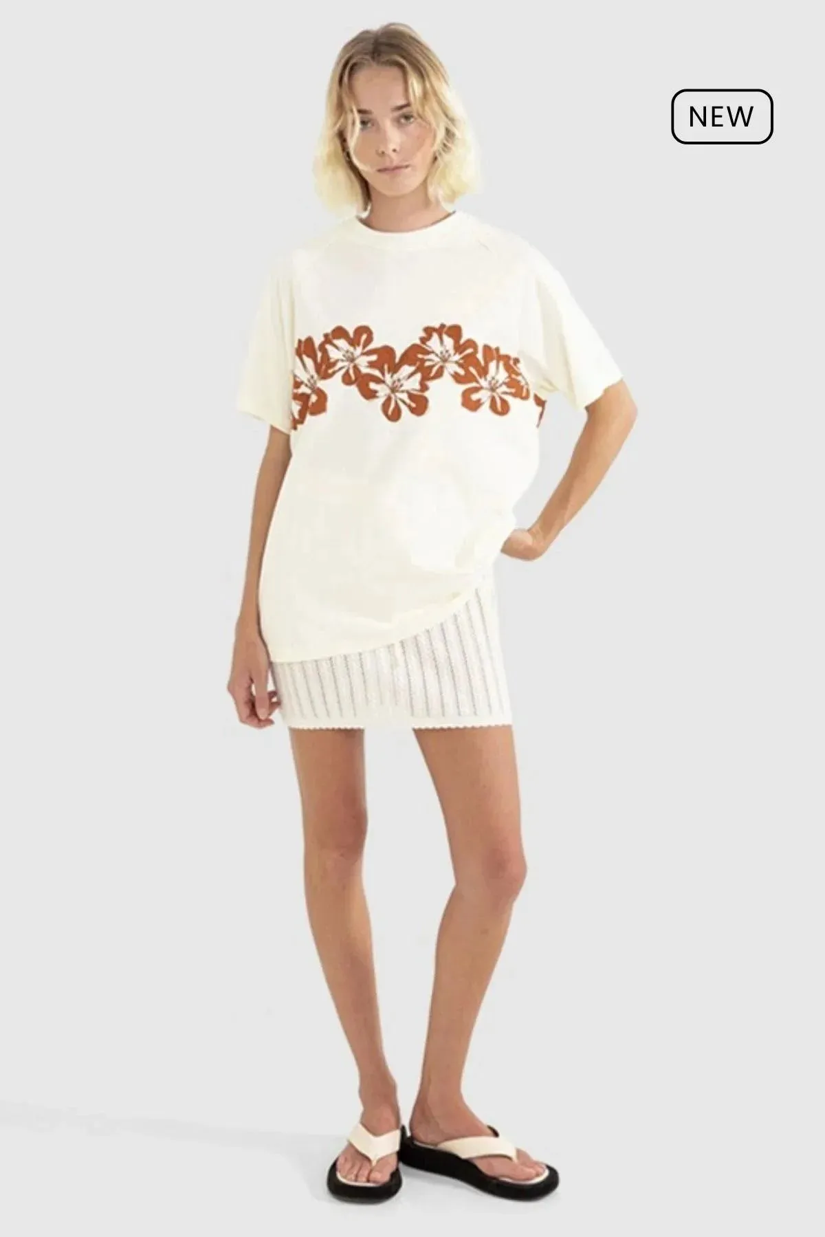 Rhythm Scallop Knit Mini Skirt sold by JUNE SWIMWEAR product image thumbnail 2