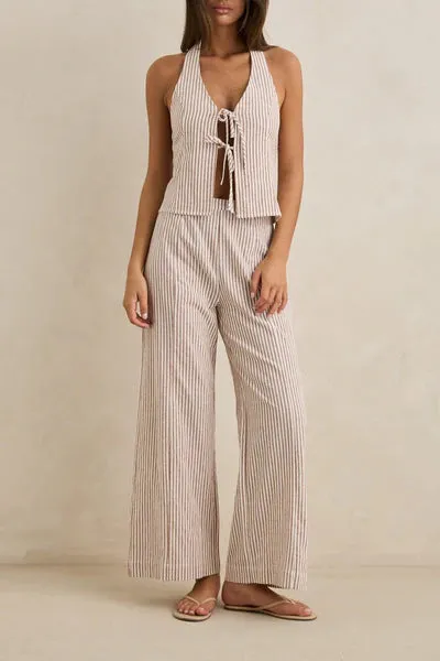 Rhythm Louise Wide Leg Pant sold by JUNE SWIMWEAR product image thumbnail 3