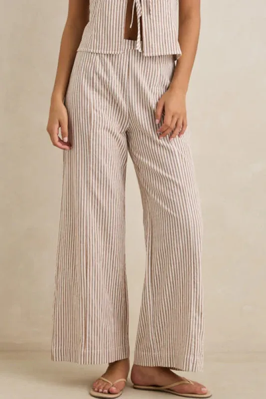 Rhythm Louise Wide Leg Pant made by Rhythm.