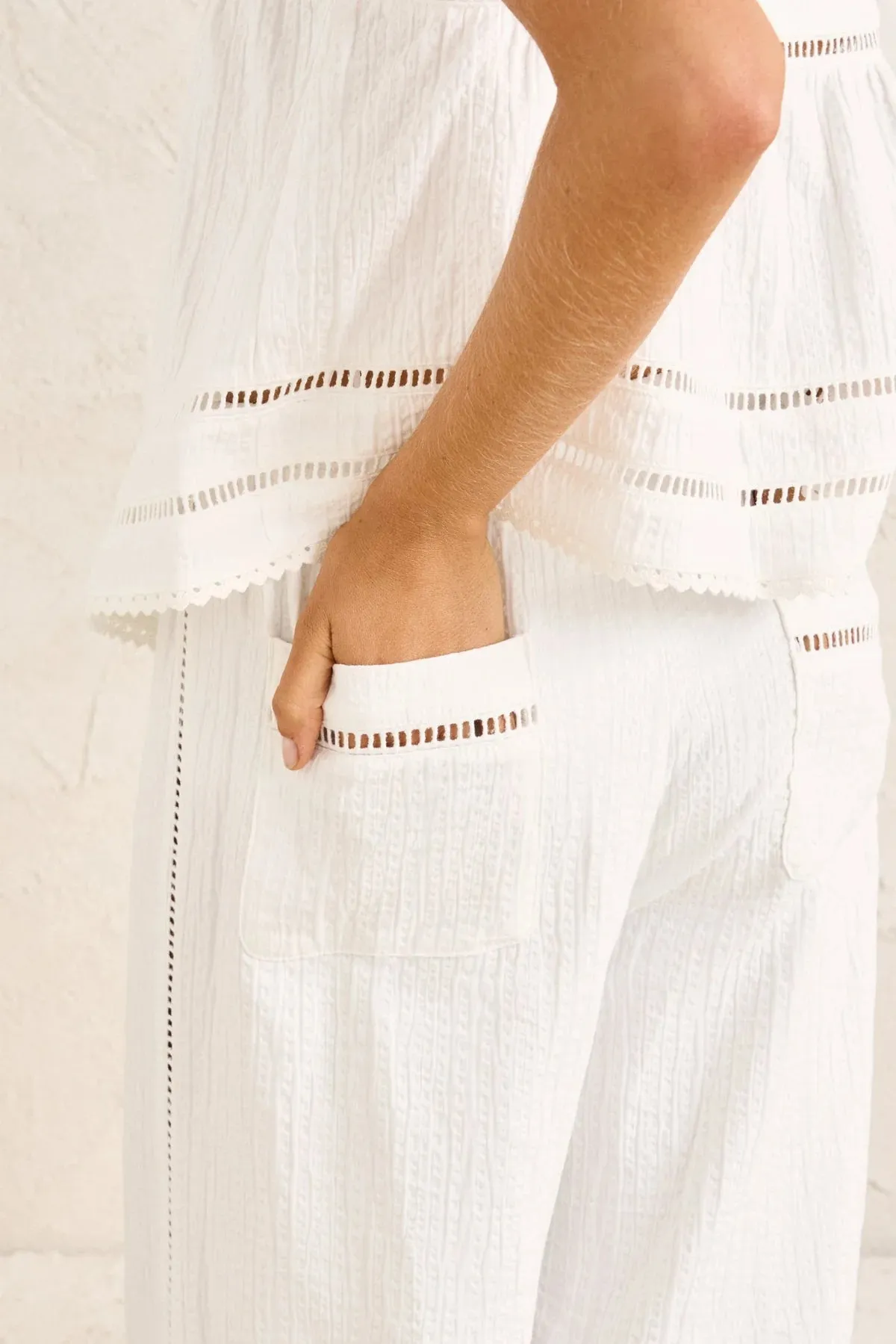 Rhythm Macy Scallop Pant sold by JUNE SWIMWEAR product image thumbnail 3