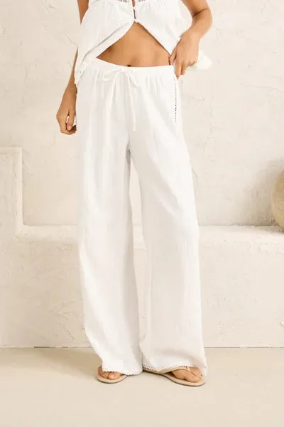 Rhythm Macy Scallop Pant sold by JUNE SWIMWEAR